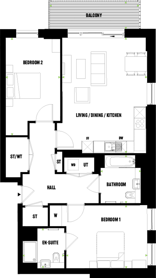 22 Capital Interchange Way, Brentford floorplan