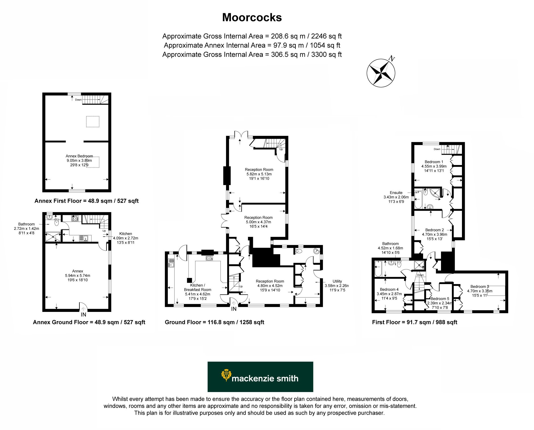 Moorcocks,, Mattingley, Hampshire floorplan