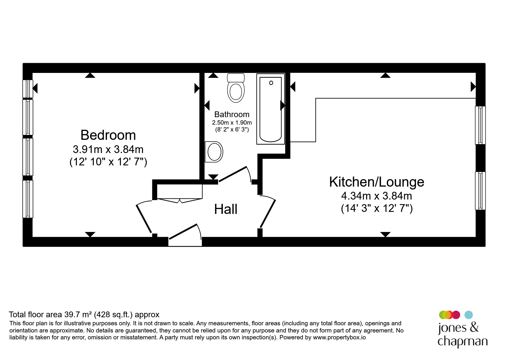 Flat 4, 9, Cearns Road, Prenton floorplan