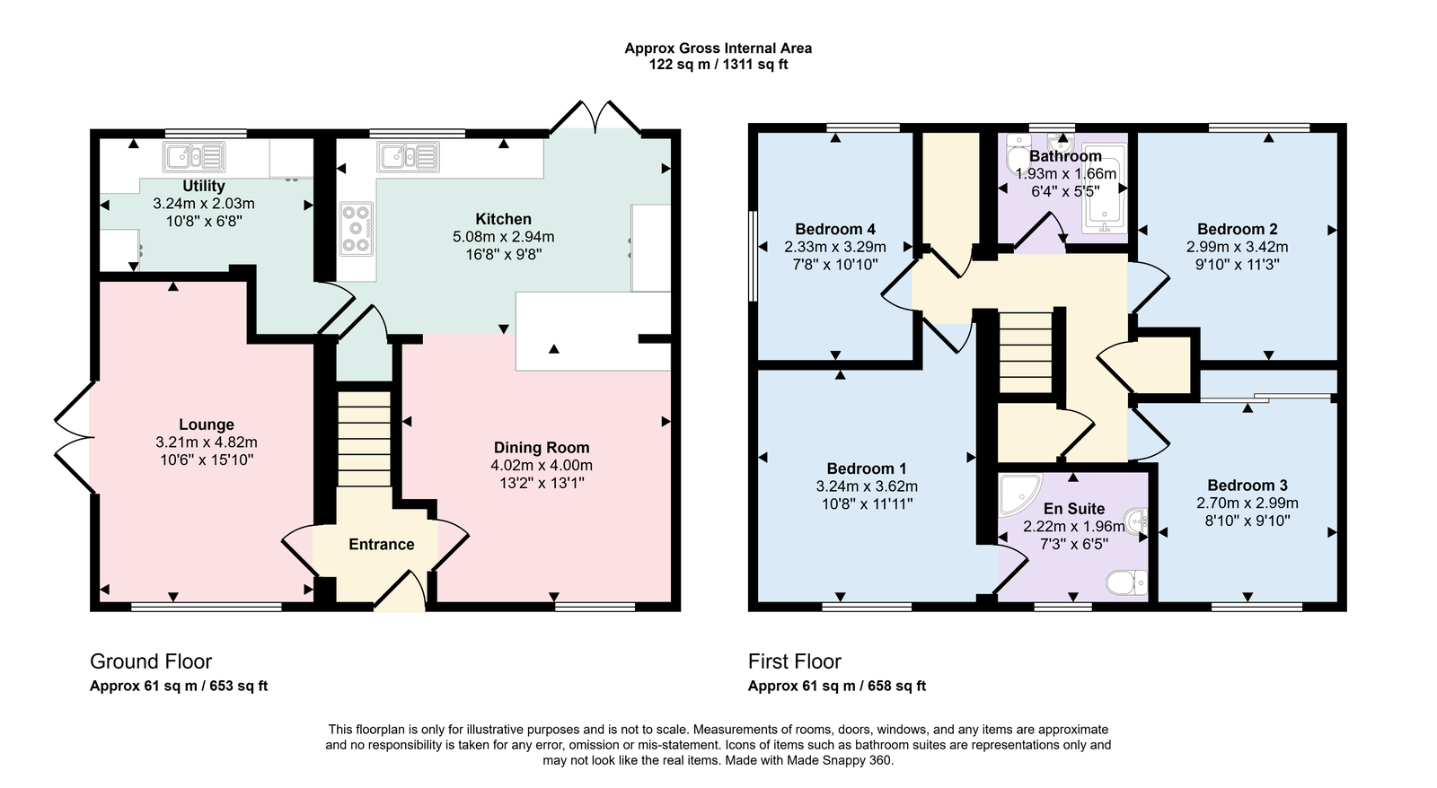 39, Kelsick Park, Workington floorplan