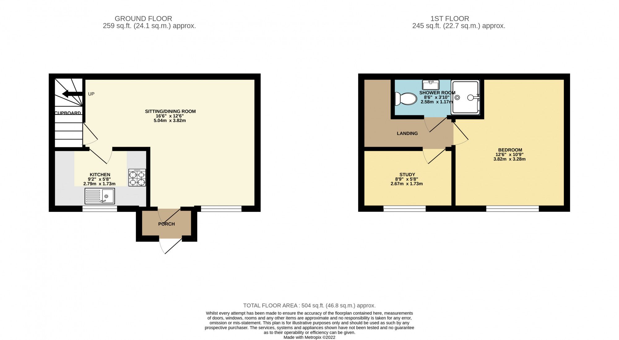 51 Clandon Road, Chatham floorplan