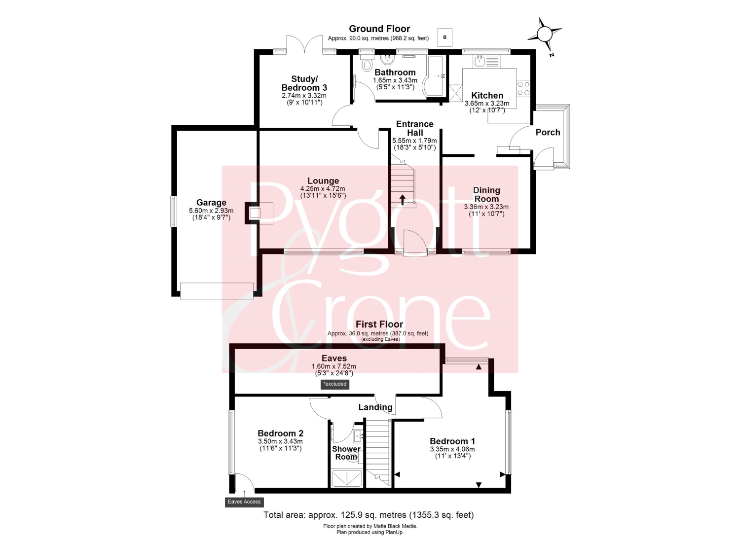 44, School Lane, Boston floorplan