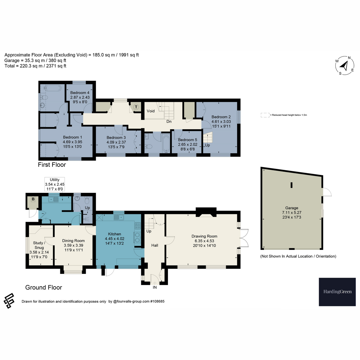 The Cottage, Highclere Street, Newbury floorplan