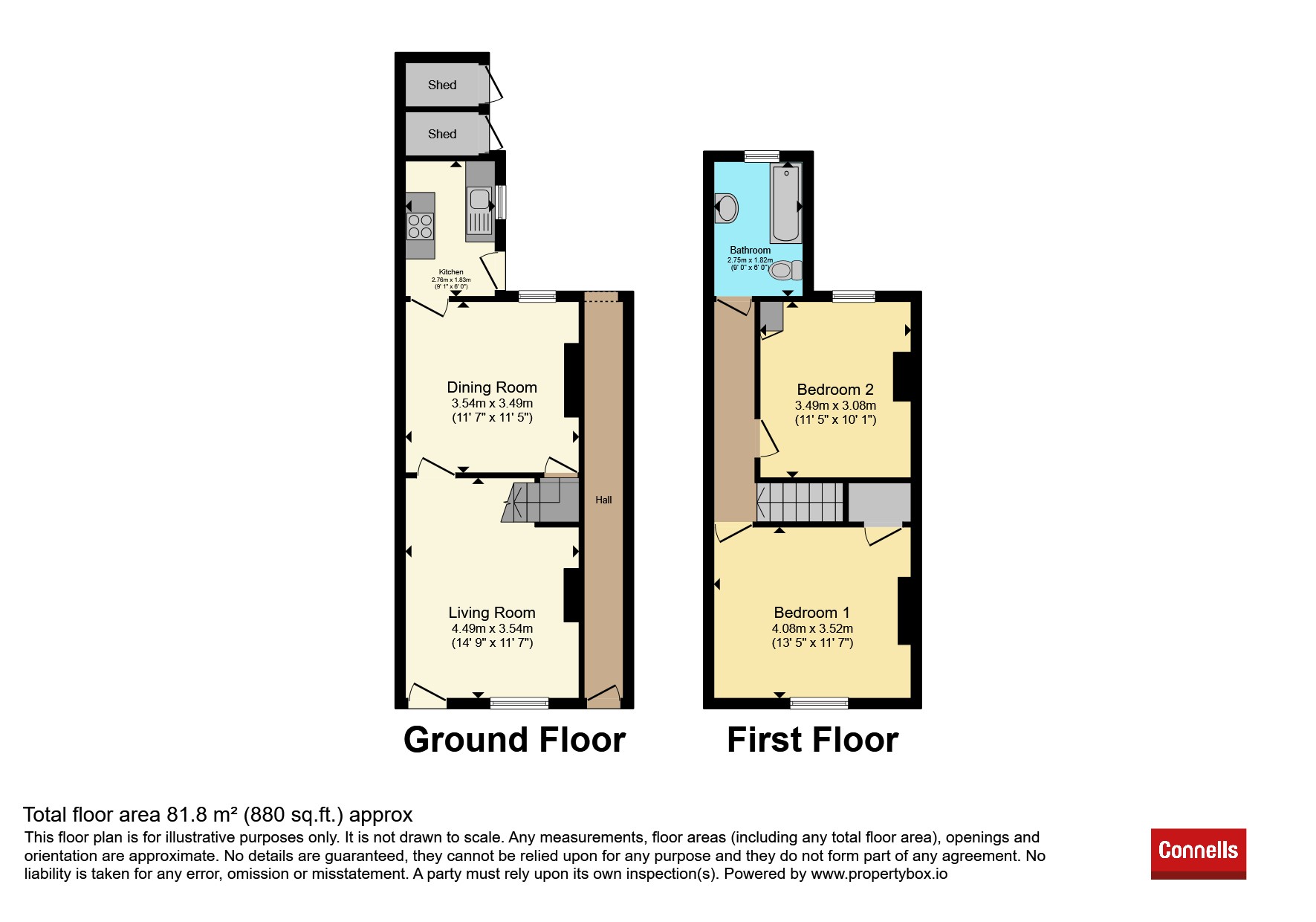 Tyndale Street, Leicester floorplan