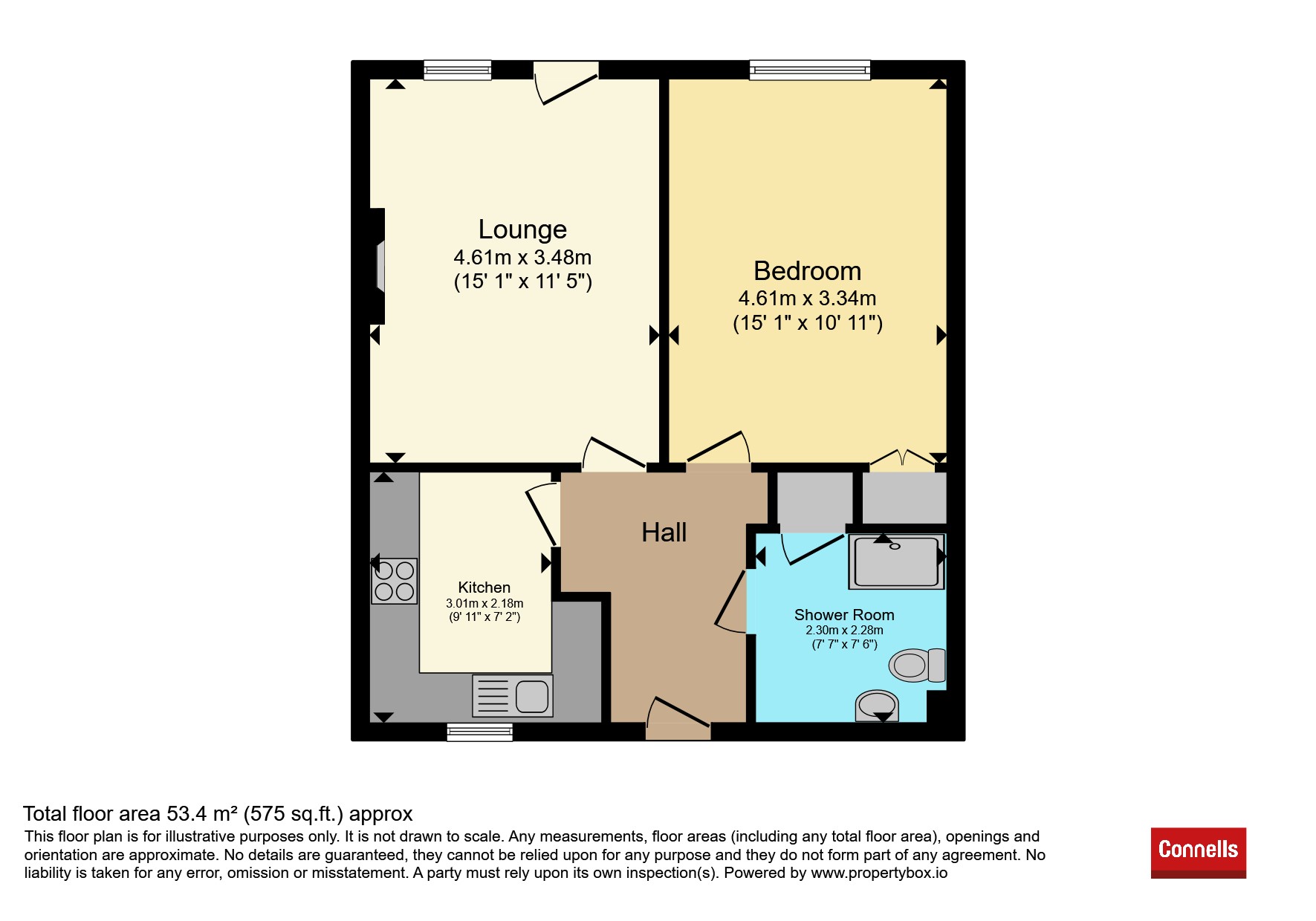 23, Beacon Park Village, Lower Sandford Street, LICHFIELD floorplan