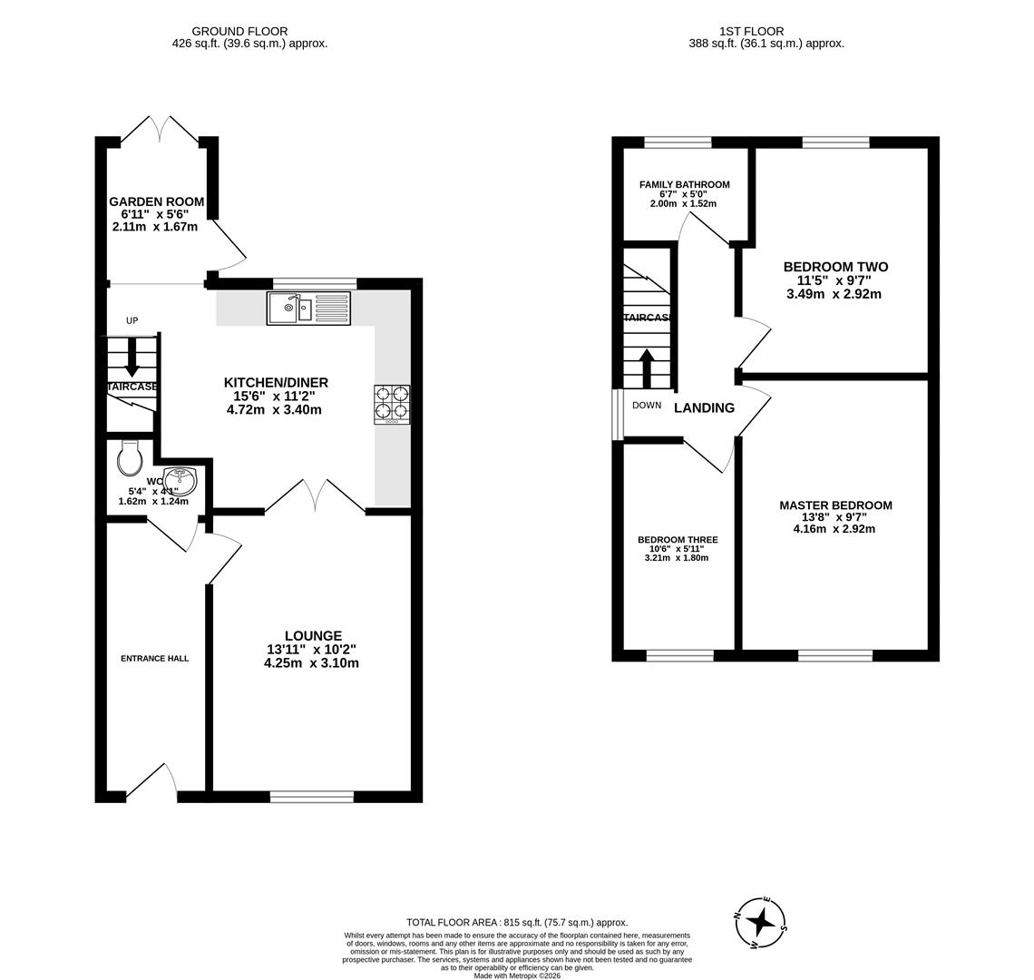 12, Stanley Road, Wigan floorplan