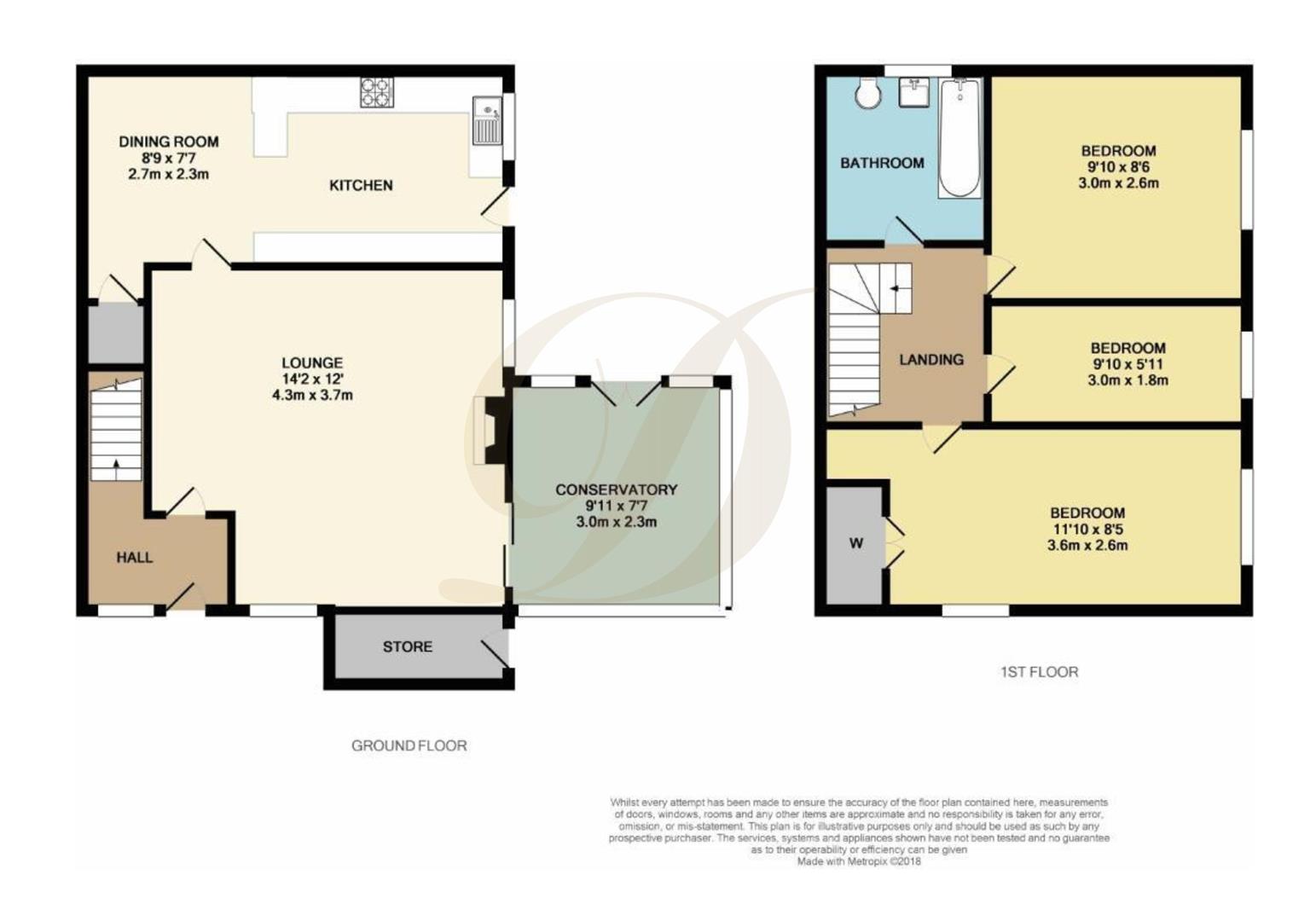 14, Peter Street, St. Helens floorplan