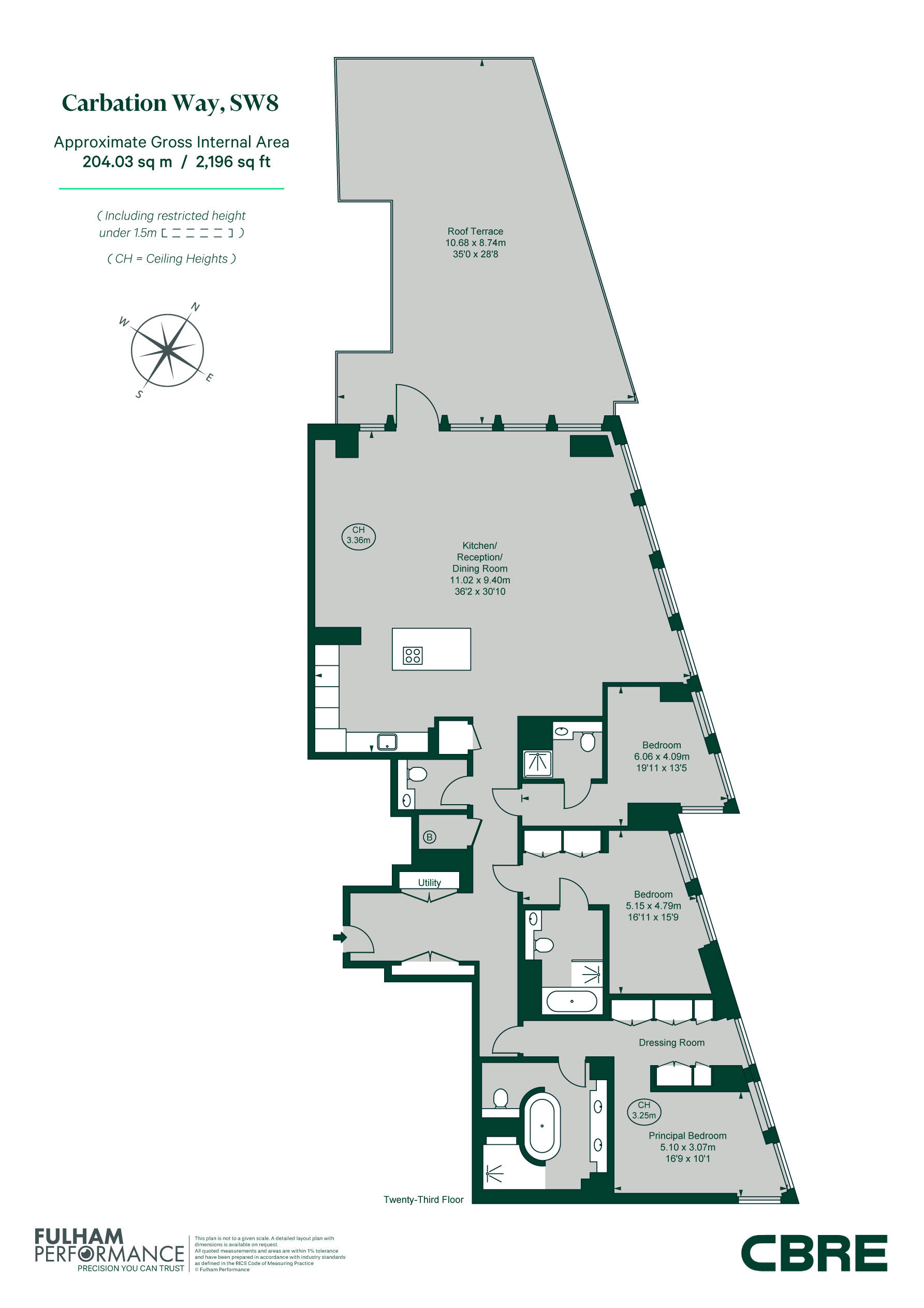 B2301, 8, Carnation Way, Thames City floorplan