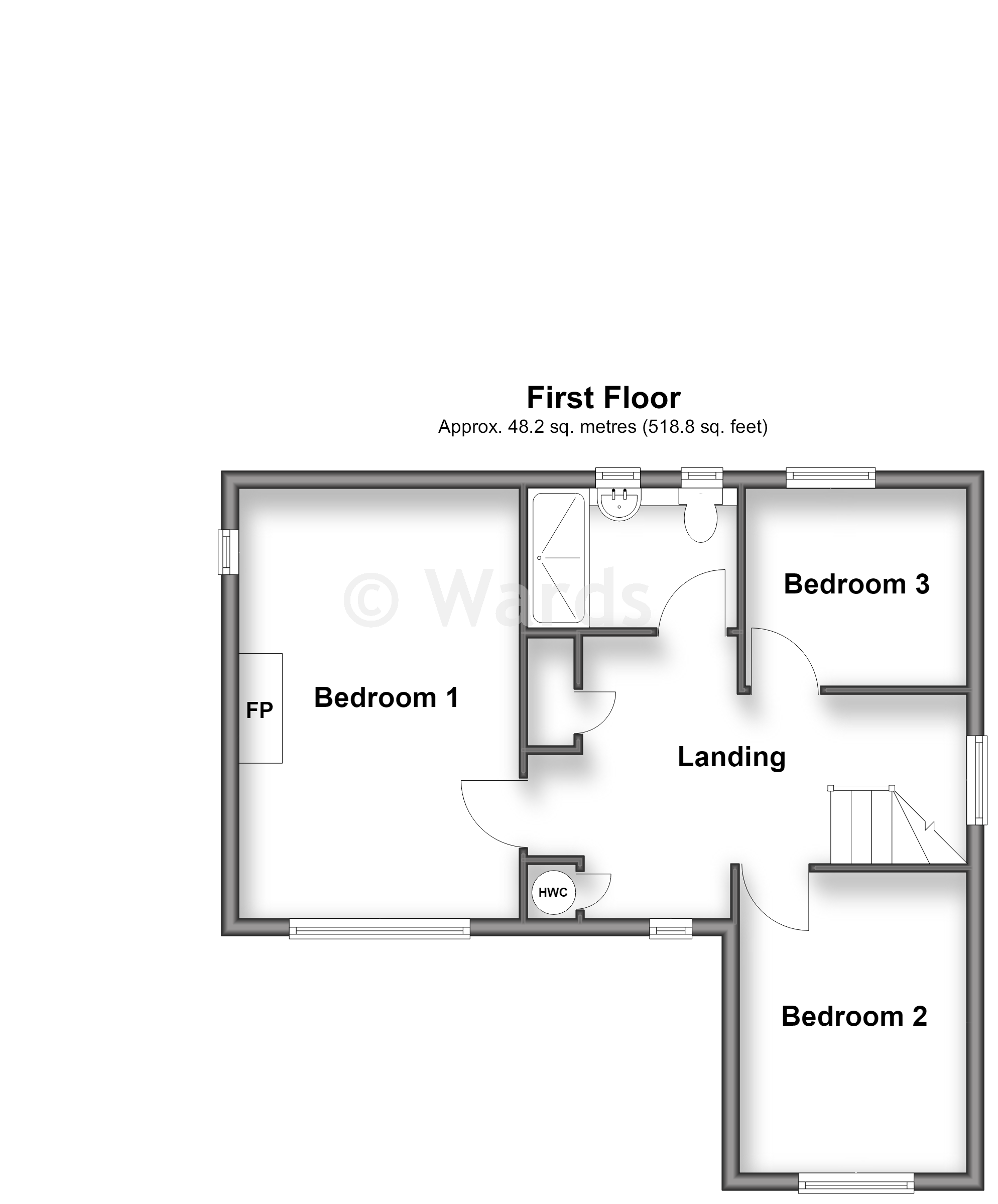 314, Maidstone Road, Gillingham floorplan