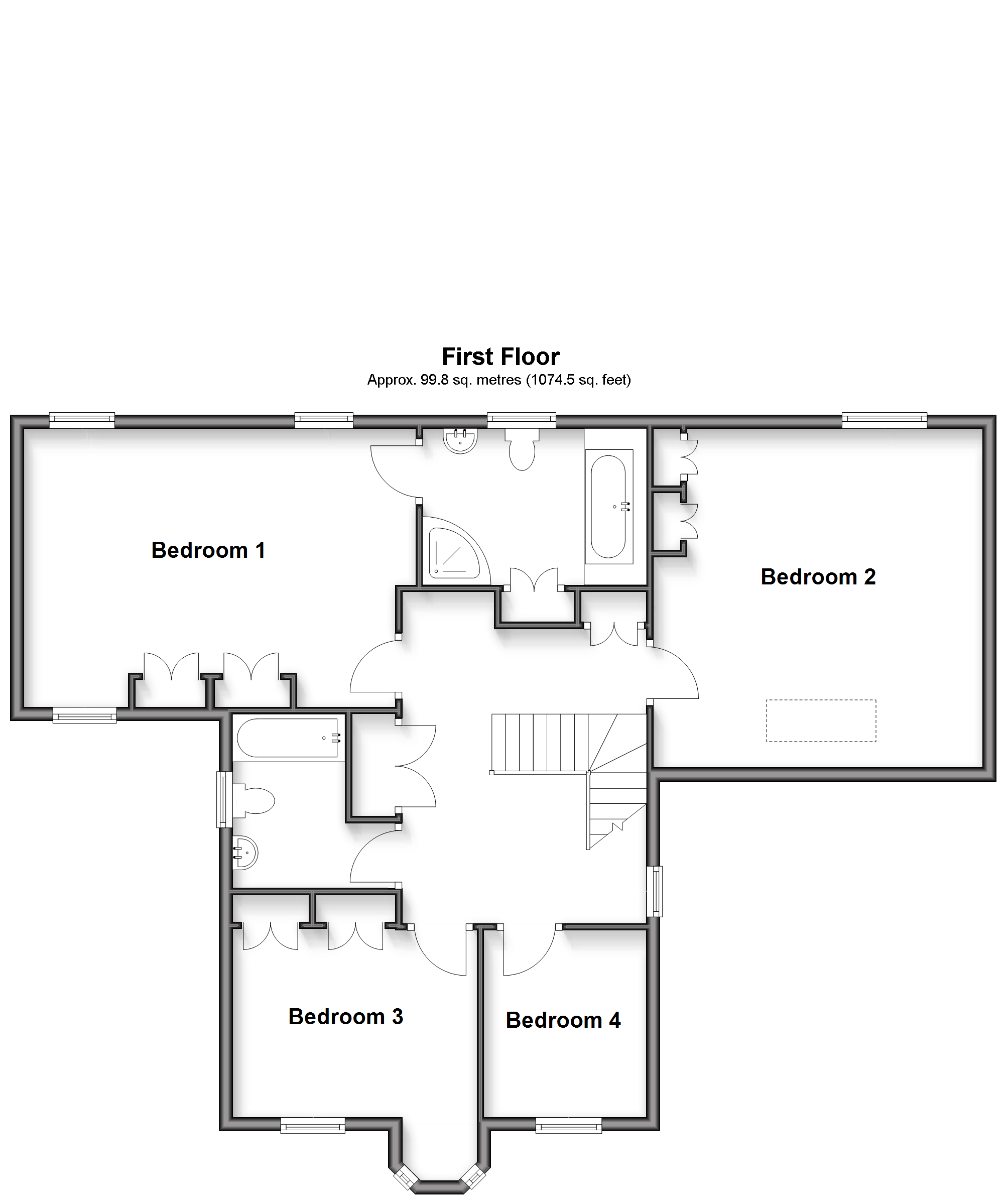 Le Chateau, Lime Tree Court, Freshwater floorplan