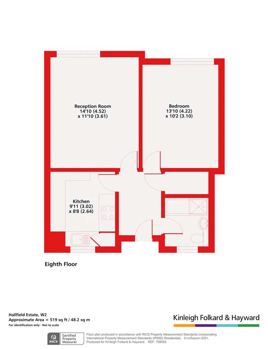 Hallfield Estate, London floorplan
