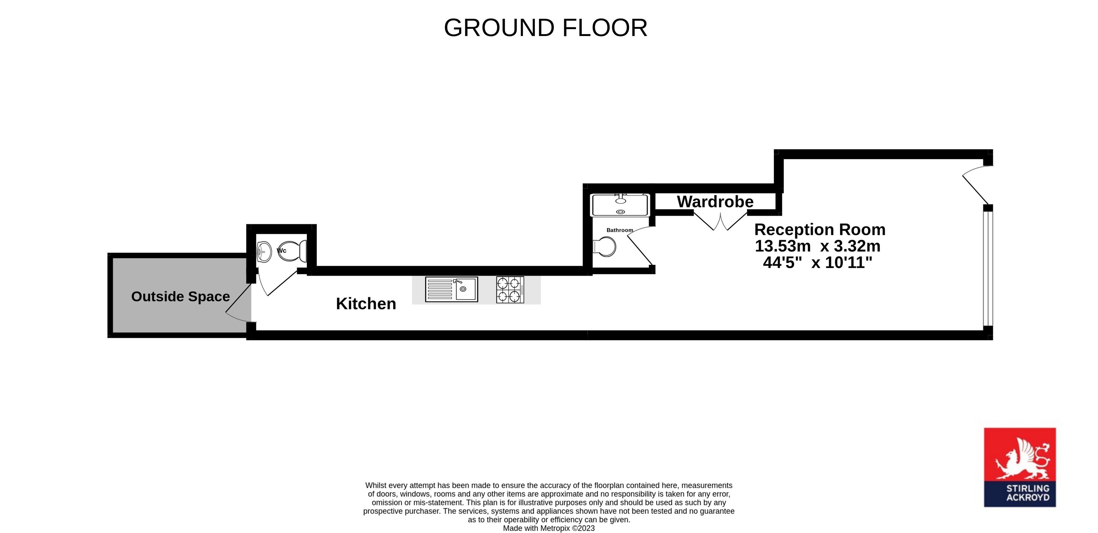 151, Kingston Road, London floorplan