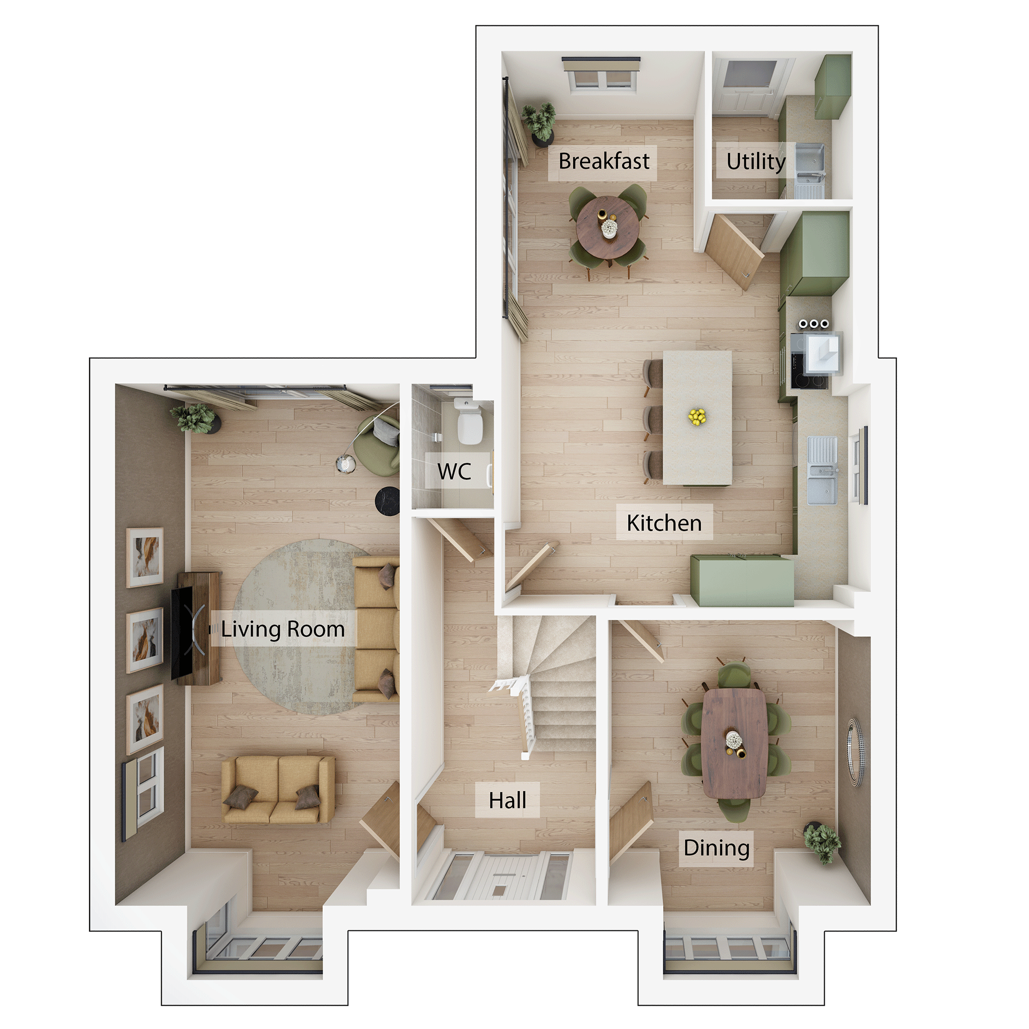 Hanafey Way, Northampton floorplan