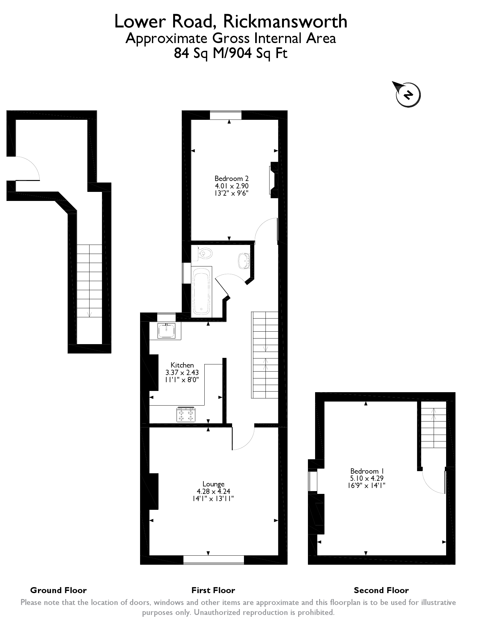 Lower Road, Chorleywood, Rickmansworth WD3, 2 bedroom flat to rent