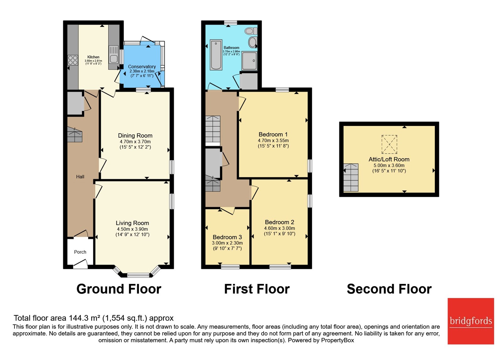339, Padiham Road, Lancashire floorplan