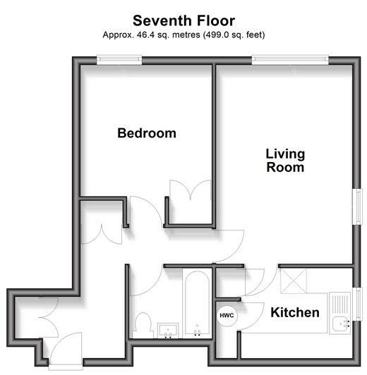 Porchester Mead, Beckenham floorplan