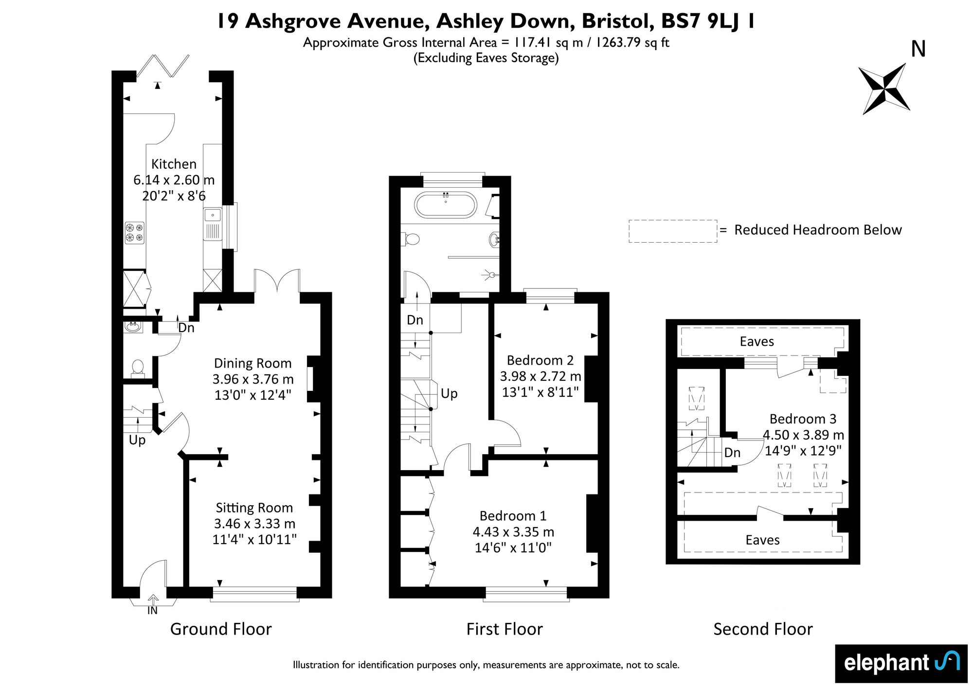 19 Ashgrove Avenue, Bristol floorplan