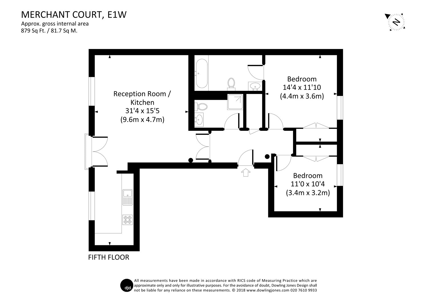 Merchant Court, London floorplan