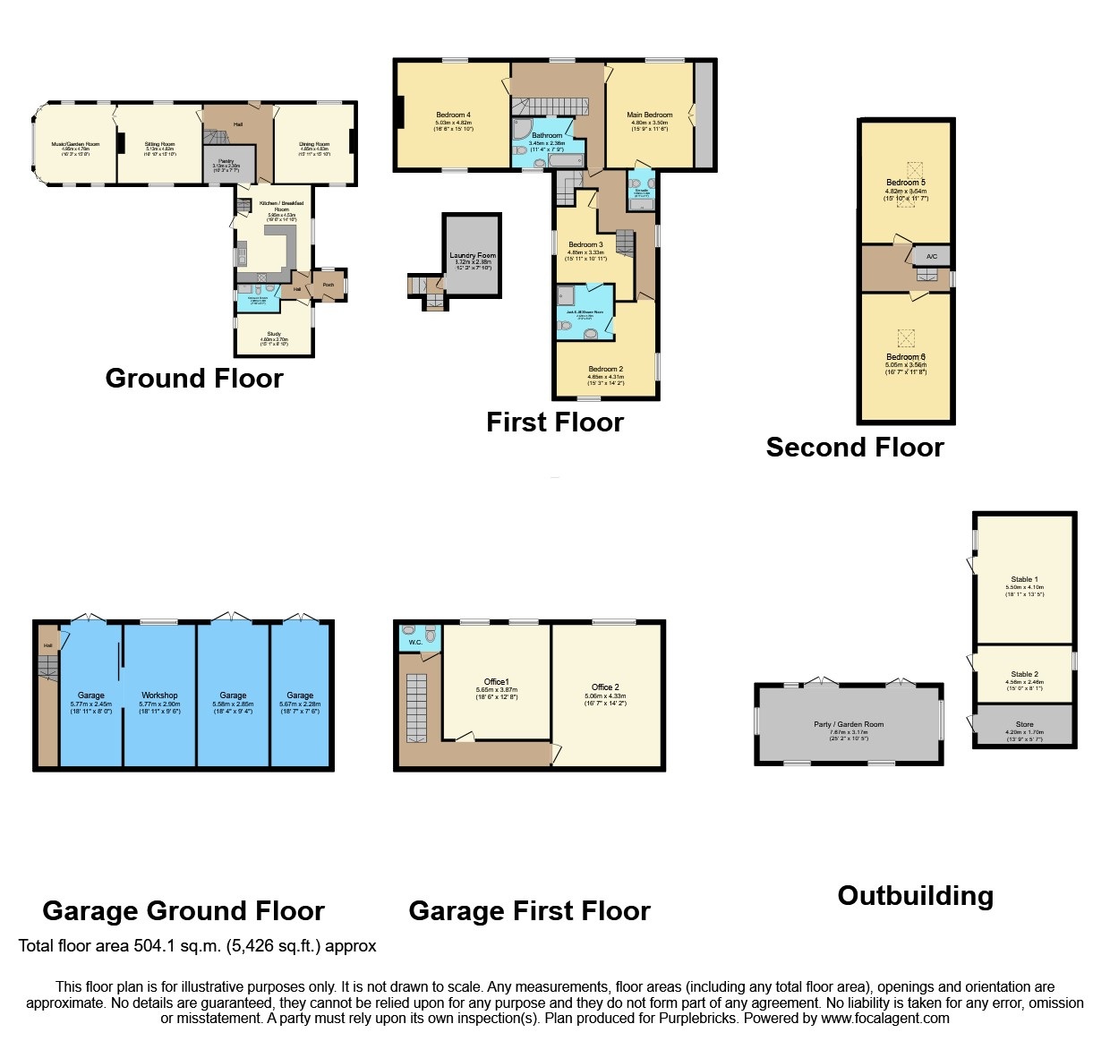 Highfield House, Bishop Norton Road, Glentham, Market Rasen floorplan