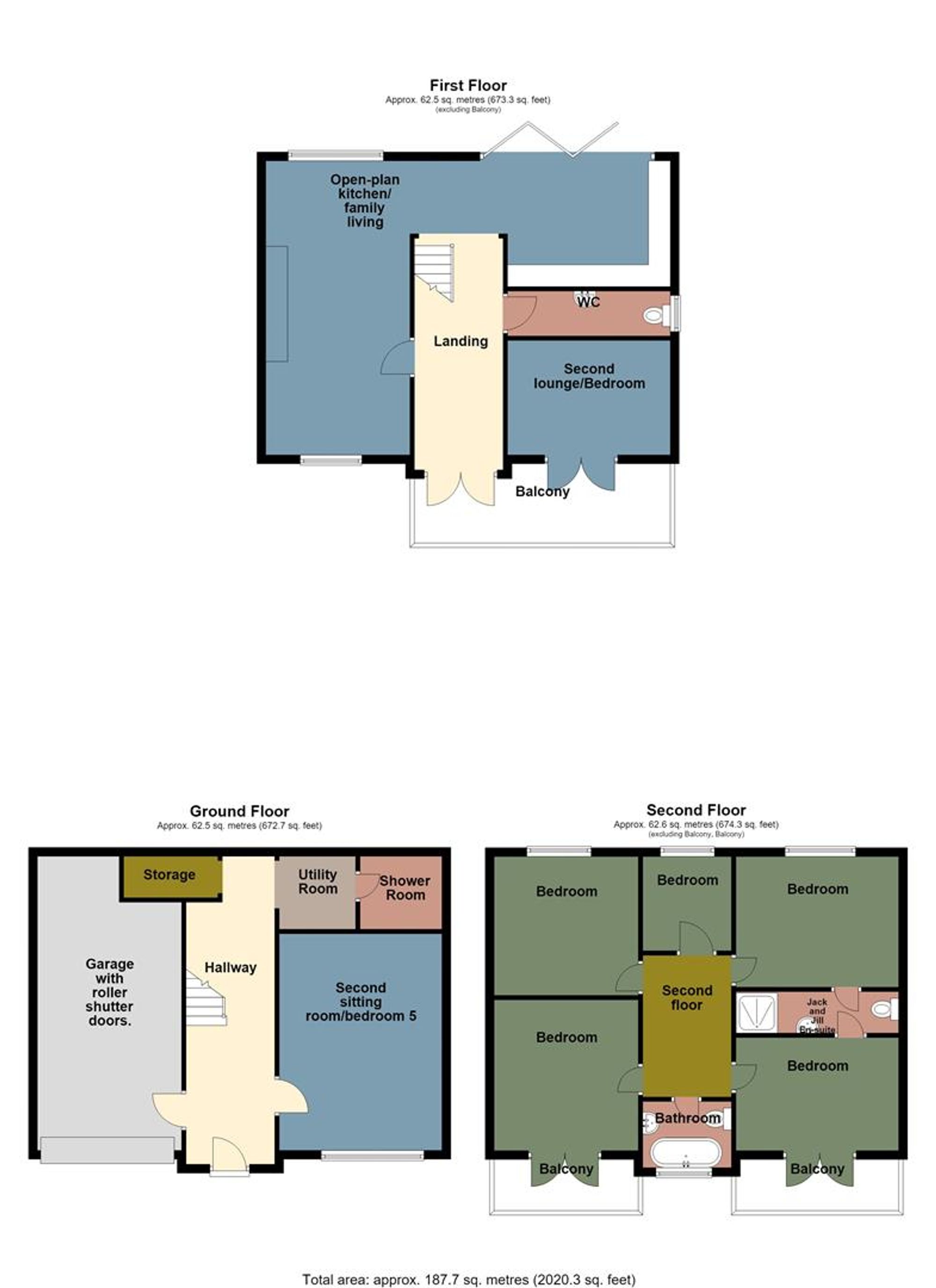 New builds Cae Cadno, Port Talbot floorplan