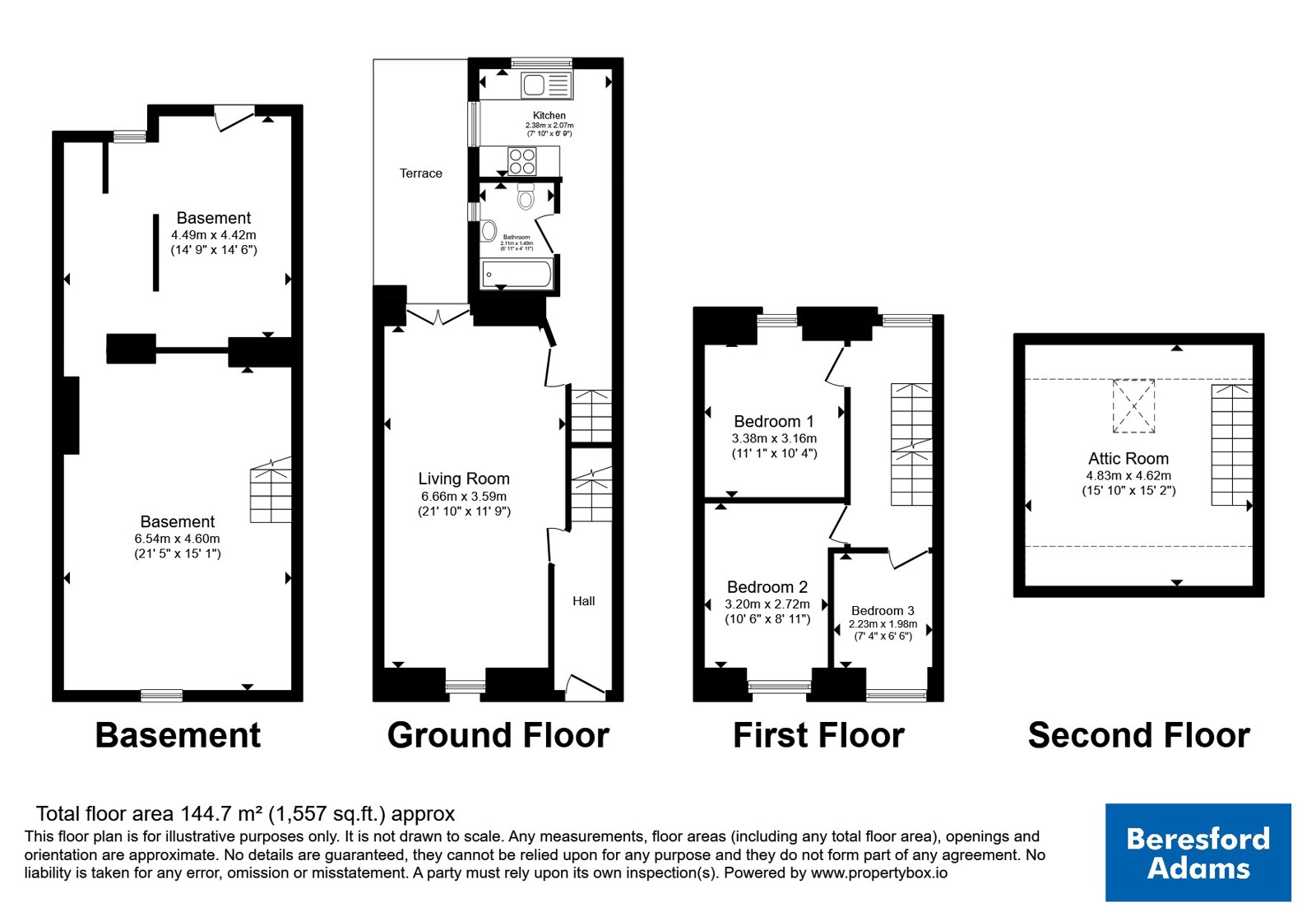 2, Heol Towyn, Gwynedd floorplan