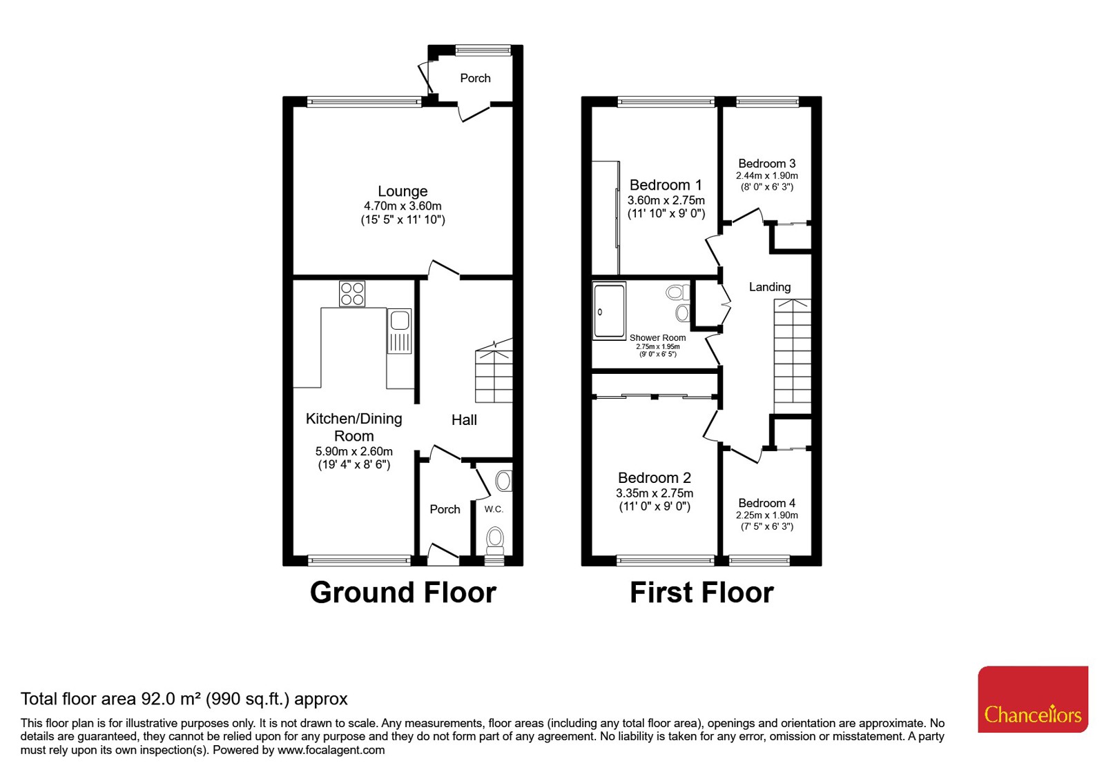 160, Spackmans Way, Berkshire floorplan