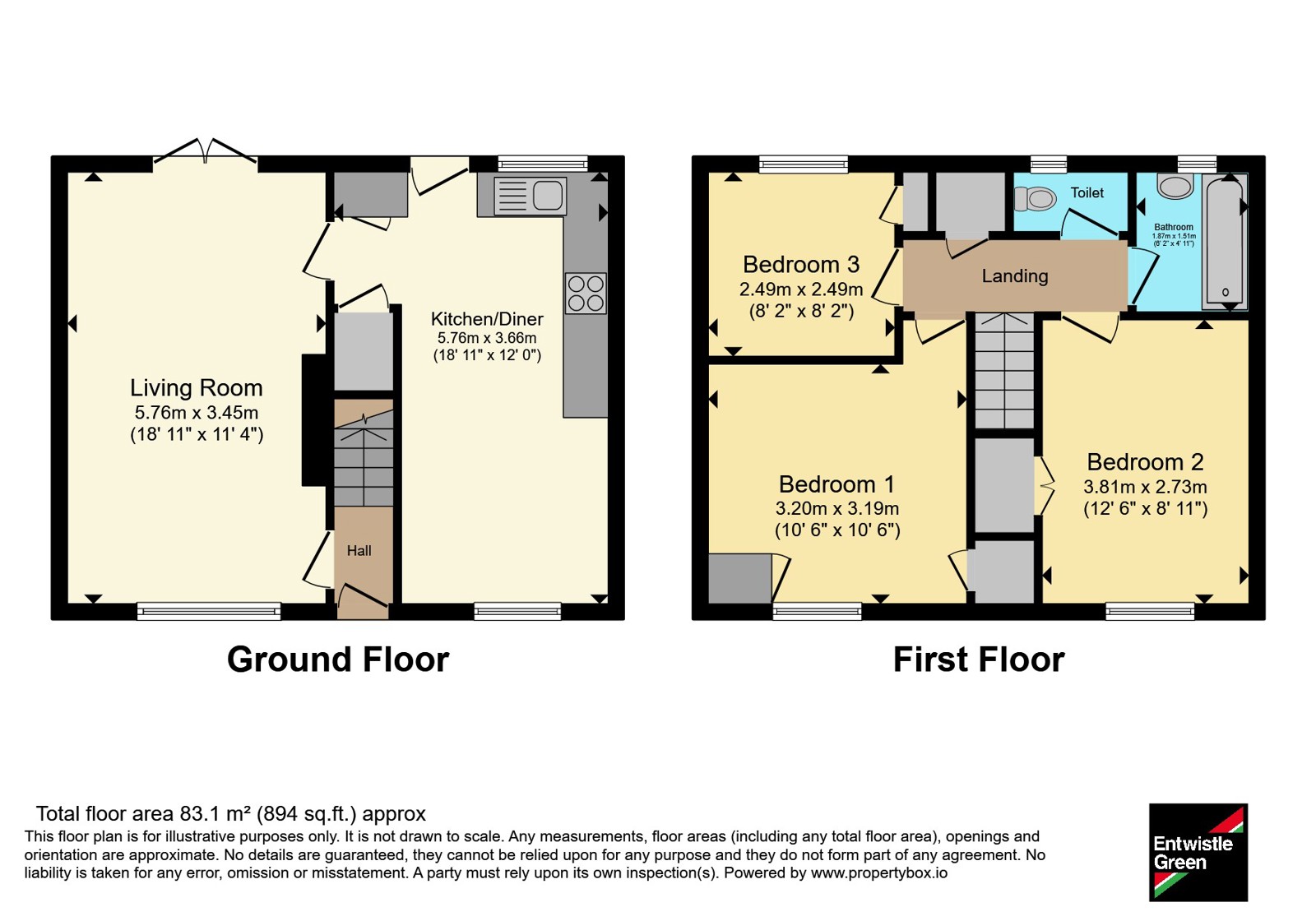 2, Chindit Close, Liverpool floorplan