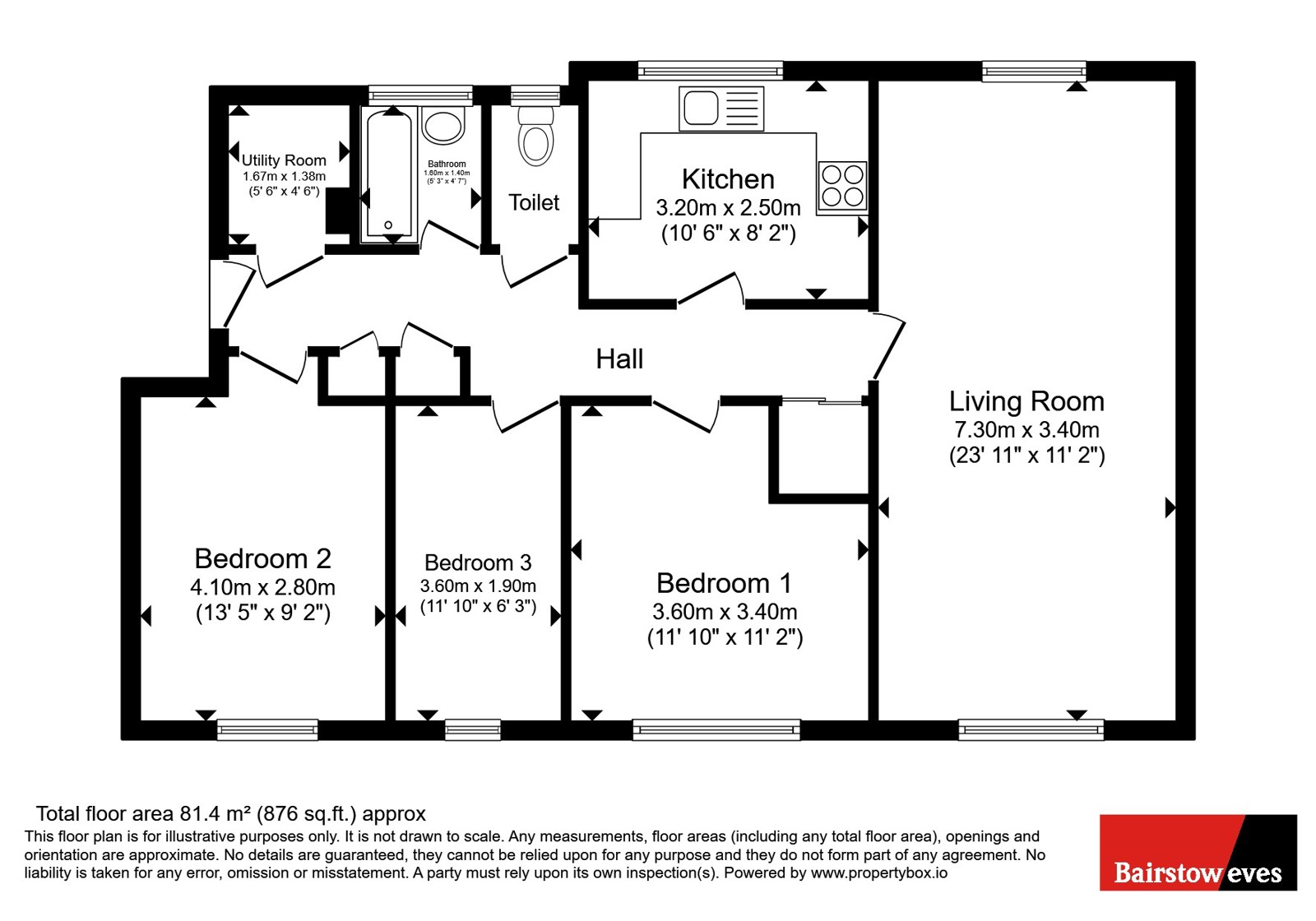 76, Cowbridge Lane, Barking floorplan