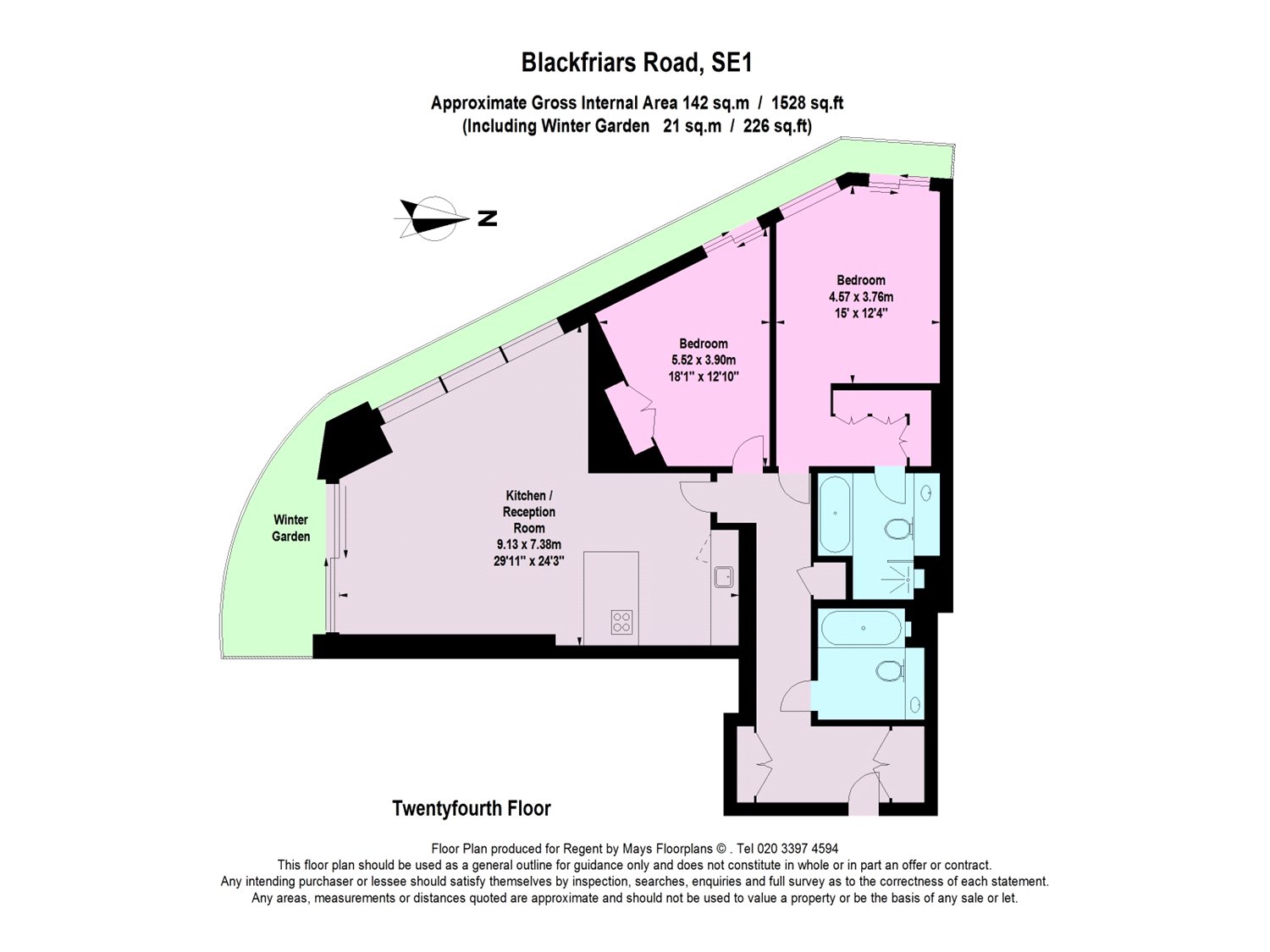 2 Bedrooms Flat to rent in Blackfriars Road, London SE1