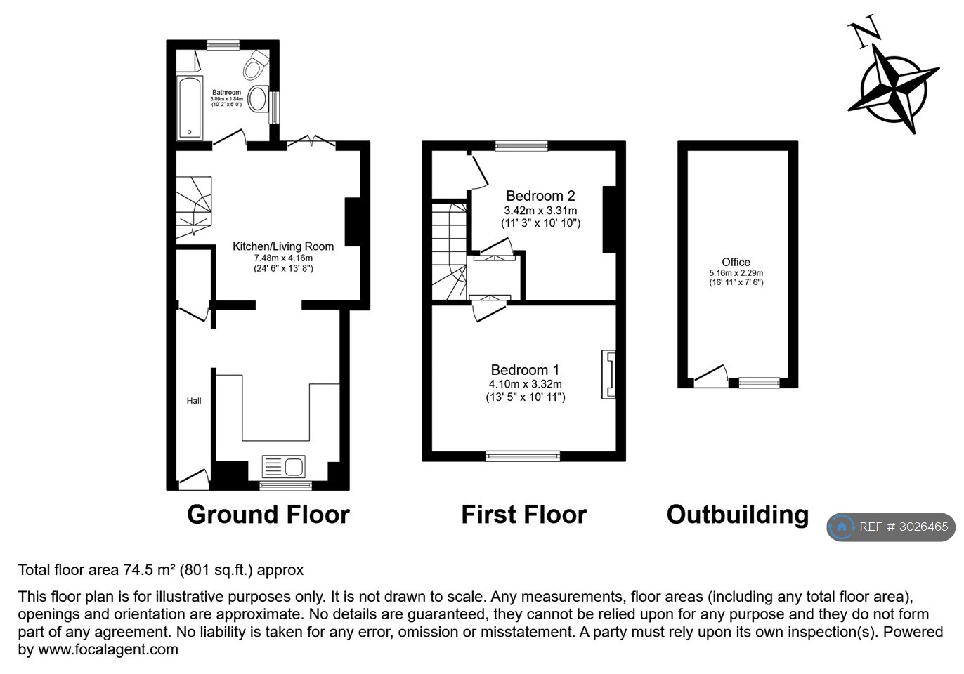 Faversham Road, Beckenham floorplan