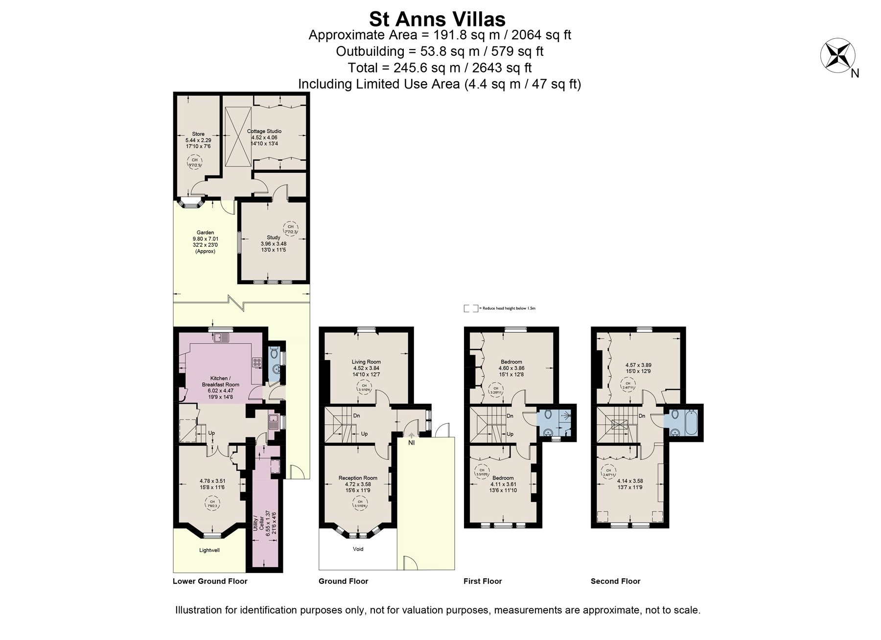 21, St. Anns Villas, London floorplan