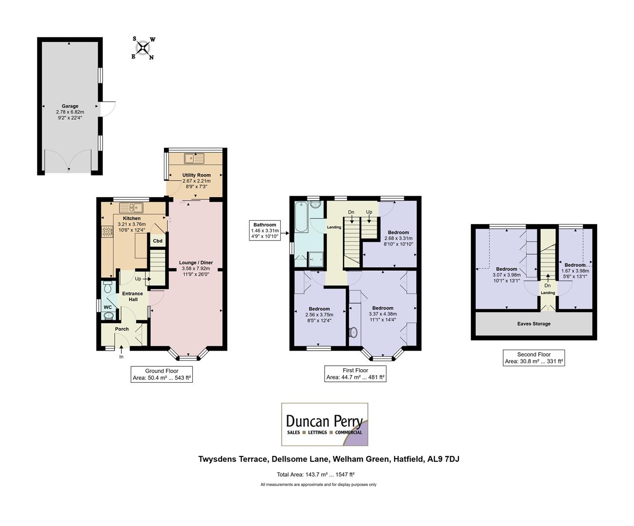 2, Twysdens Terrace, Hatfield floorplan