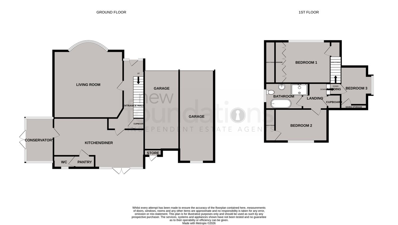 66, Cooden Drive, Bexhill-on-Sea floorplan