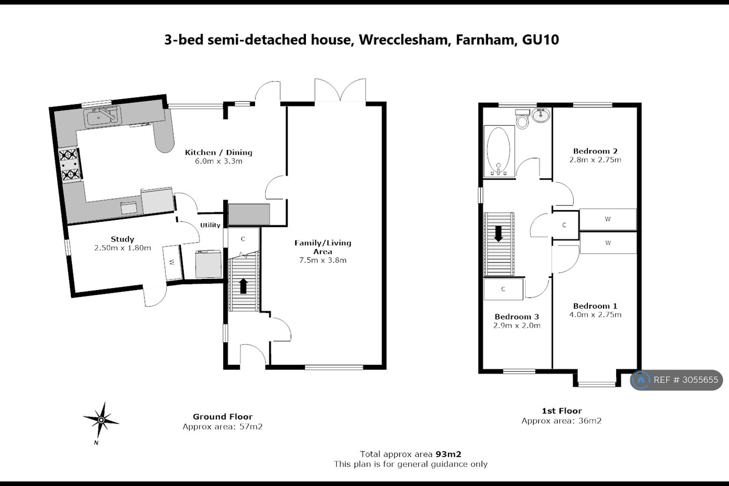 St Peters Gardens, Farnham floorplan