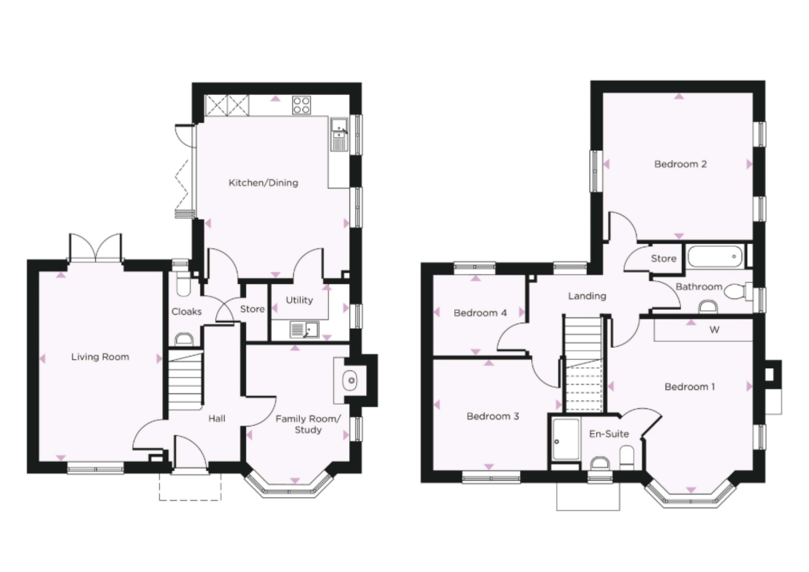 Plot 115 Willow Grove, Pickford Green Lane, Coventry floorplan