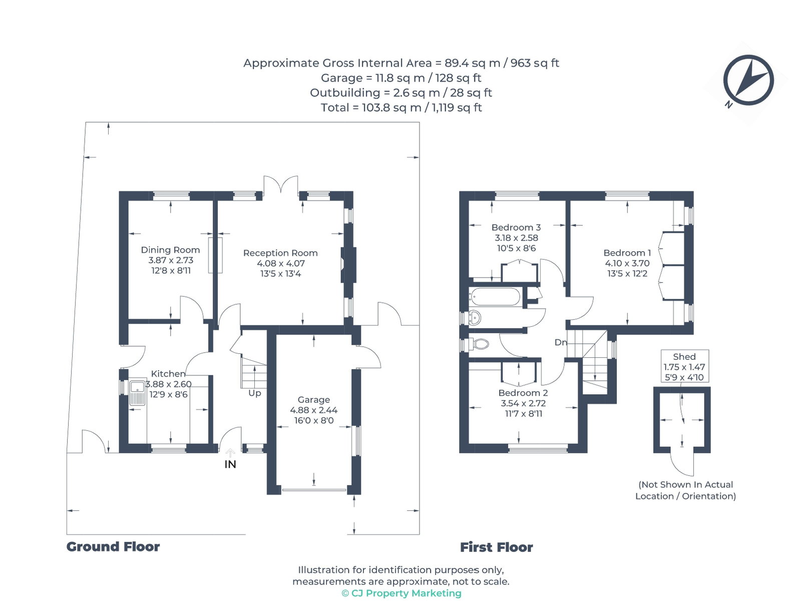33, Cuckoo Hill Drive, Pinner floorplan