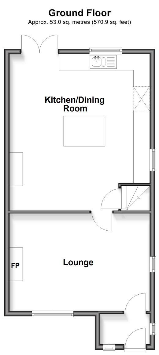 Five Ash Down, Uckfield floorplan