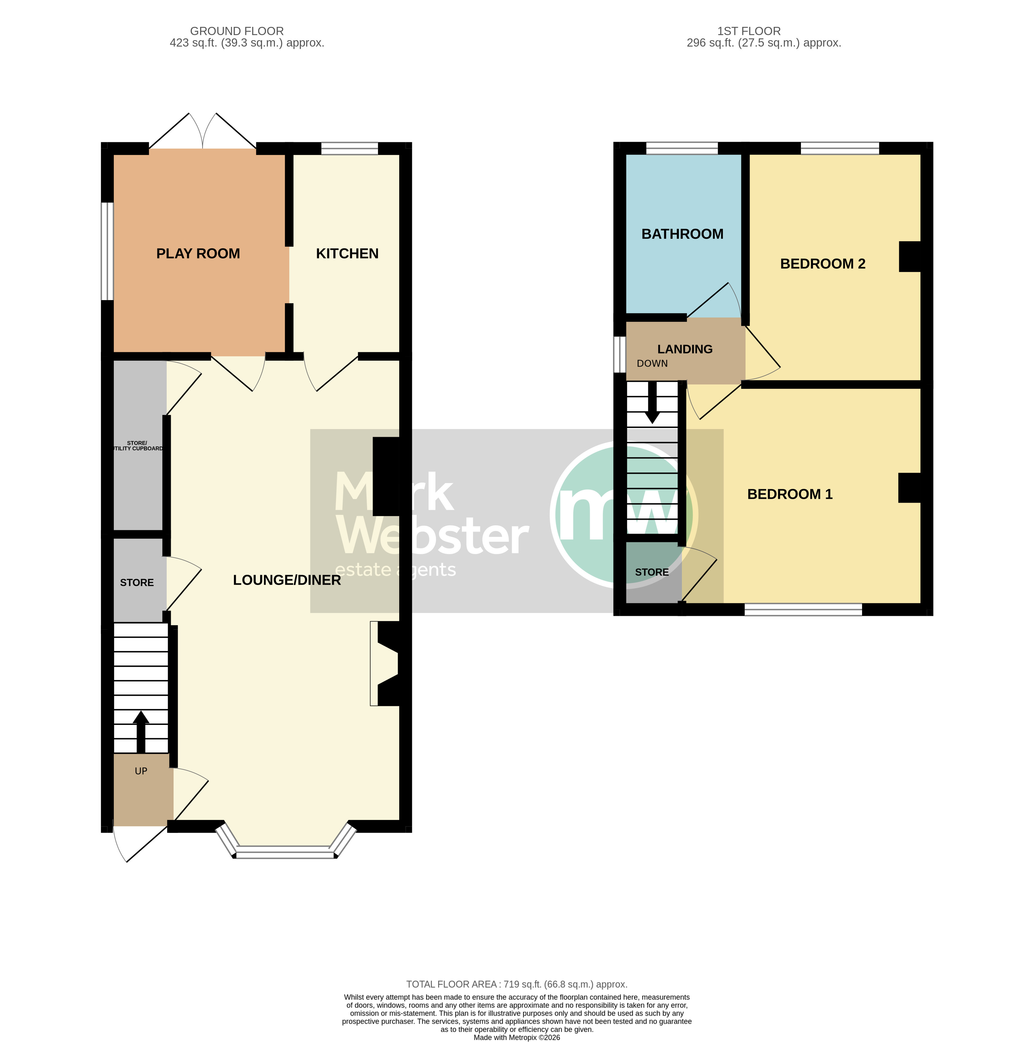 60, Green Lane, Nuneaton floorplan