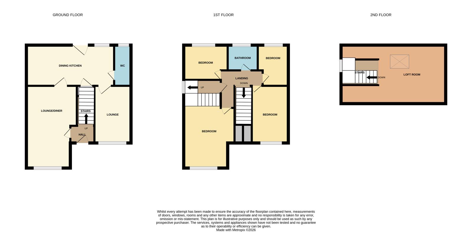 48, Bramhall Moor Lane, Stockport floorplan
