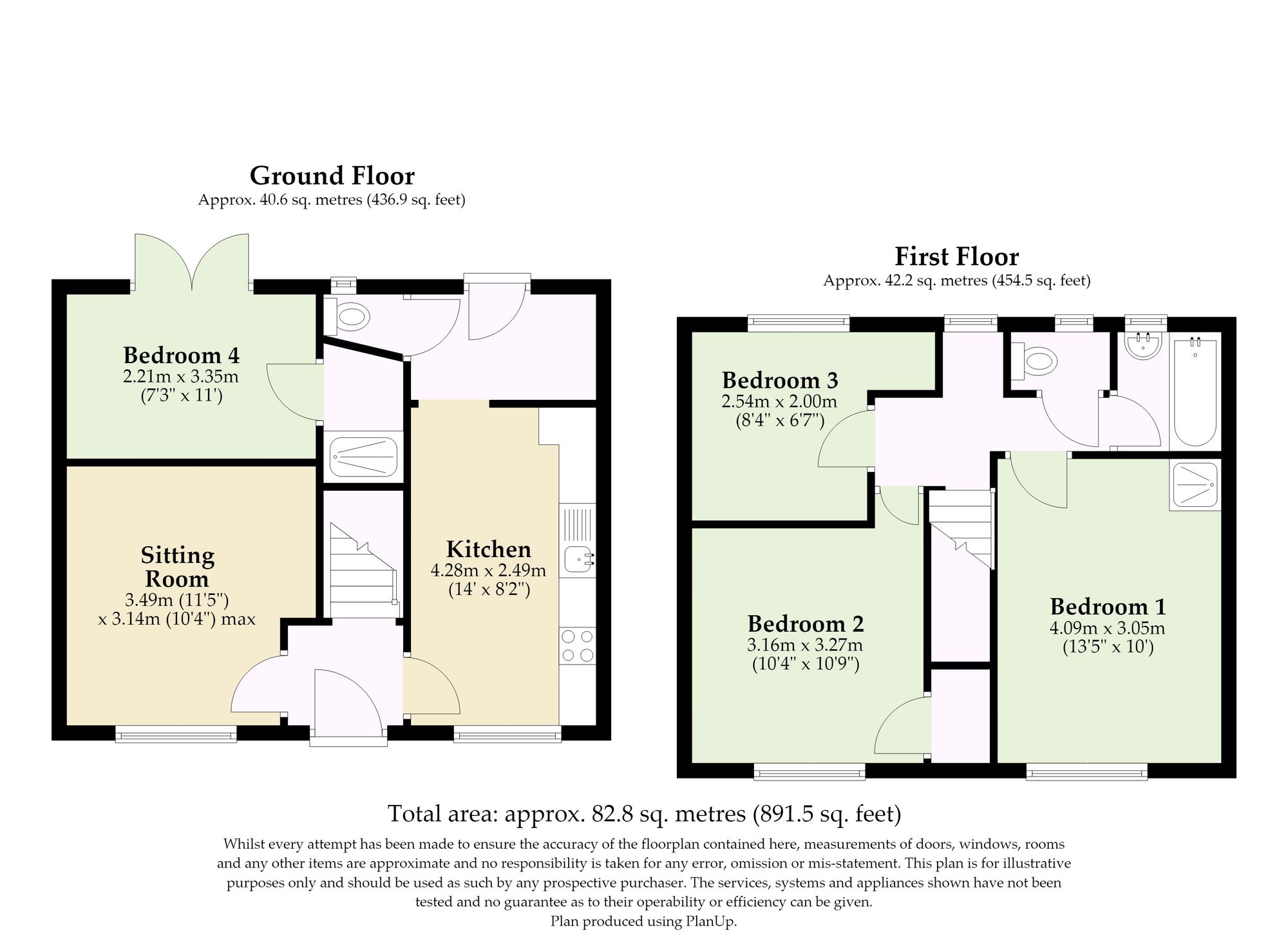 164 Bluebell Road, Norwich floorplan