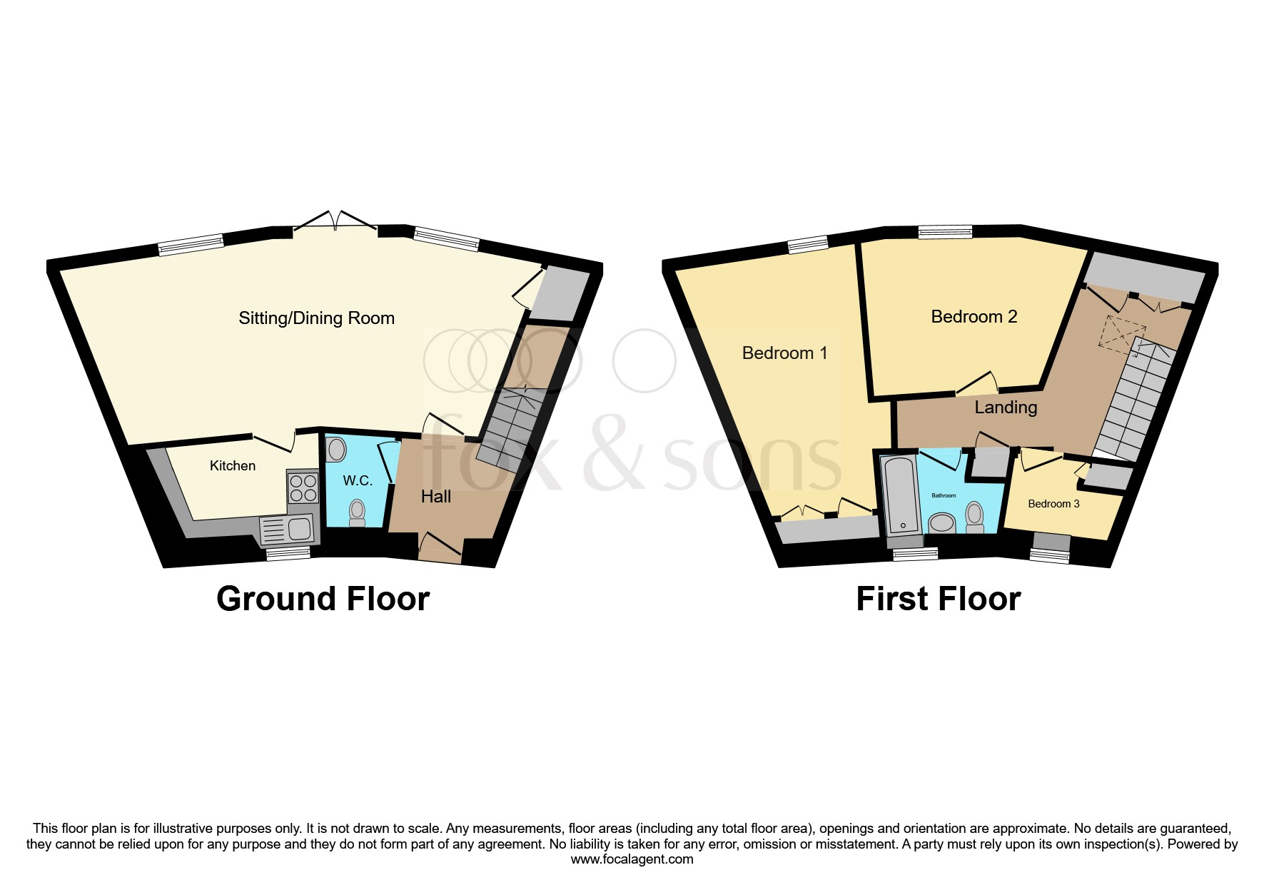 7, The Stables, Axminster floorplan