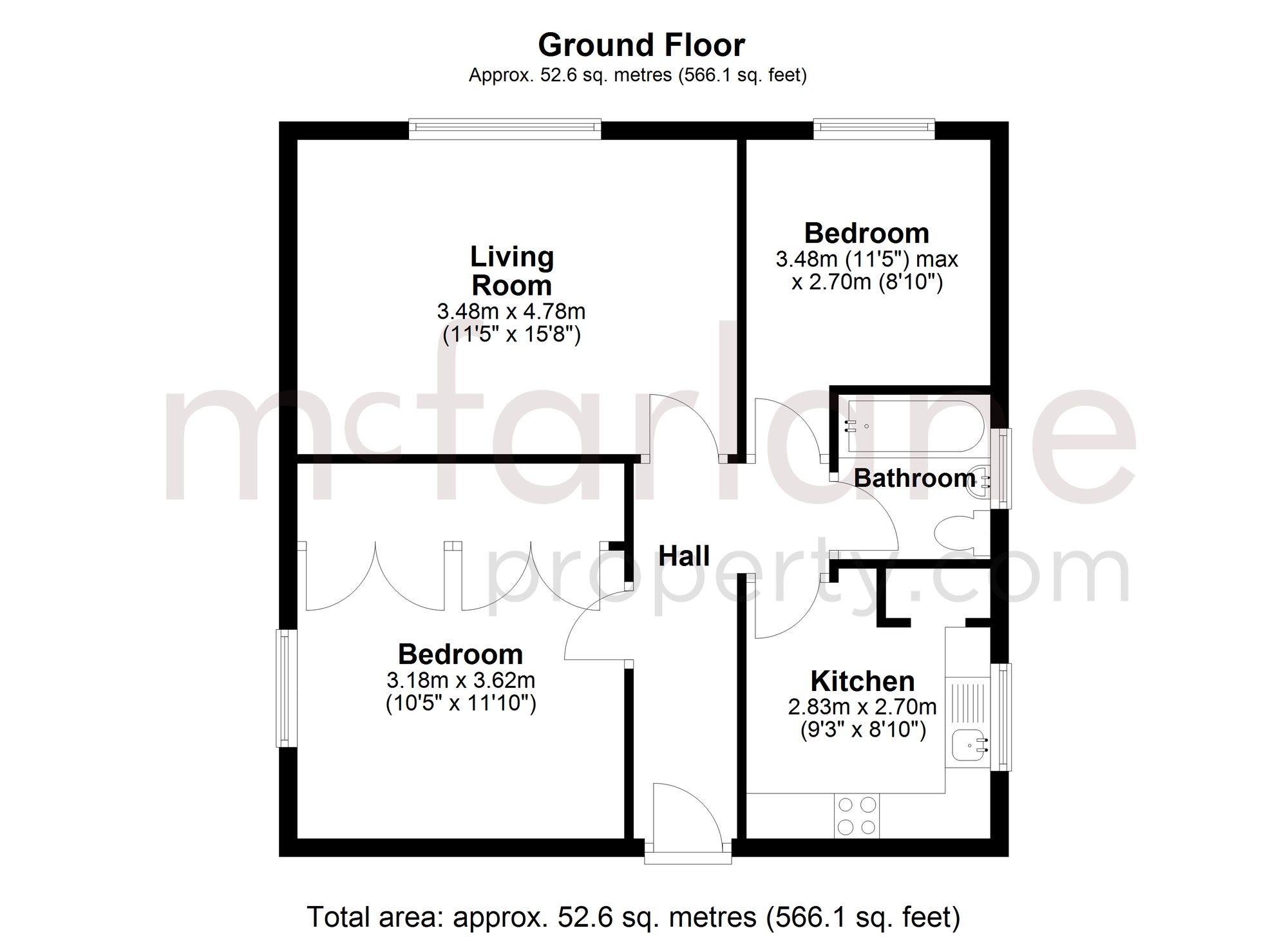 75 Sandgate, Swindon floorplan
