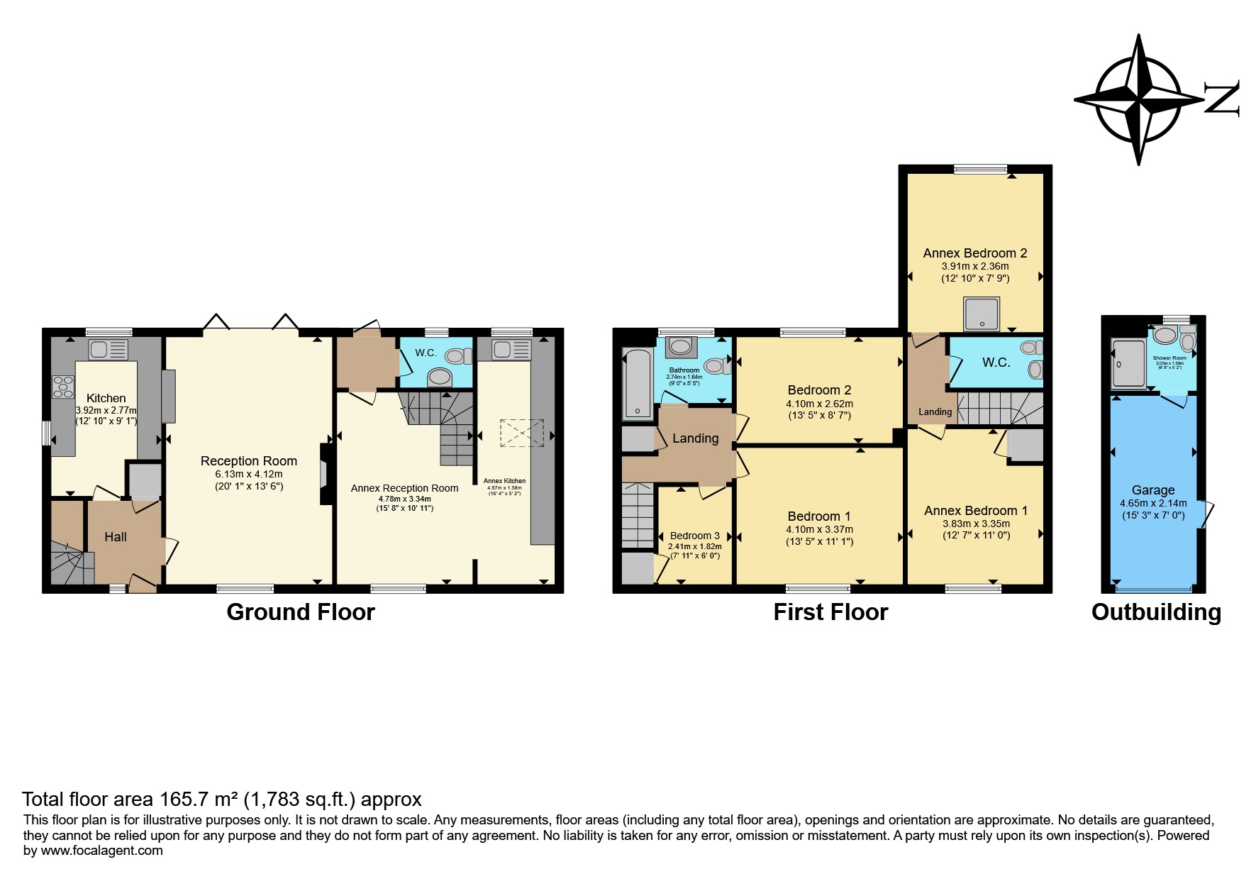 4, Chaucer Avenue, East Grinstead floorplan