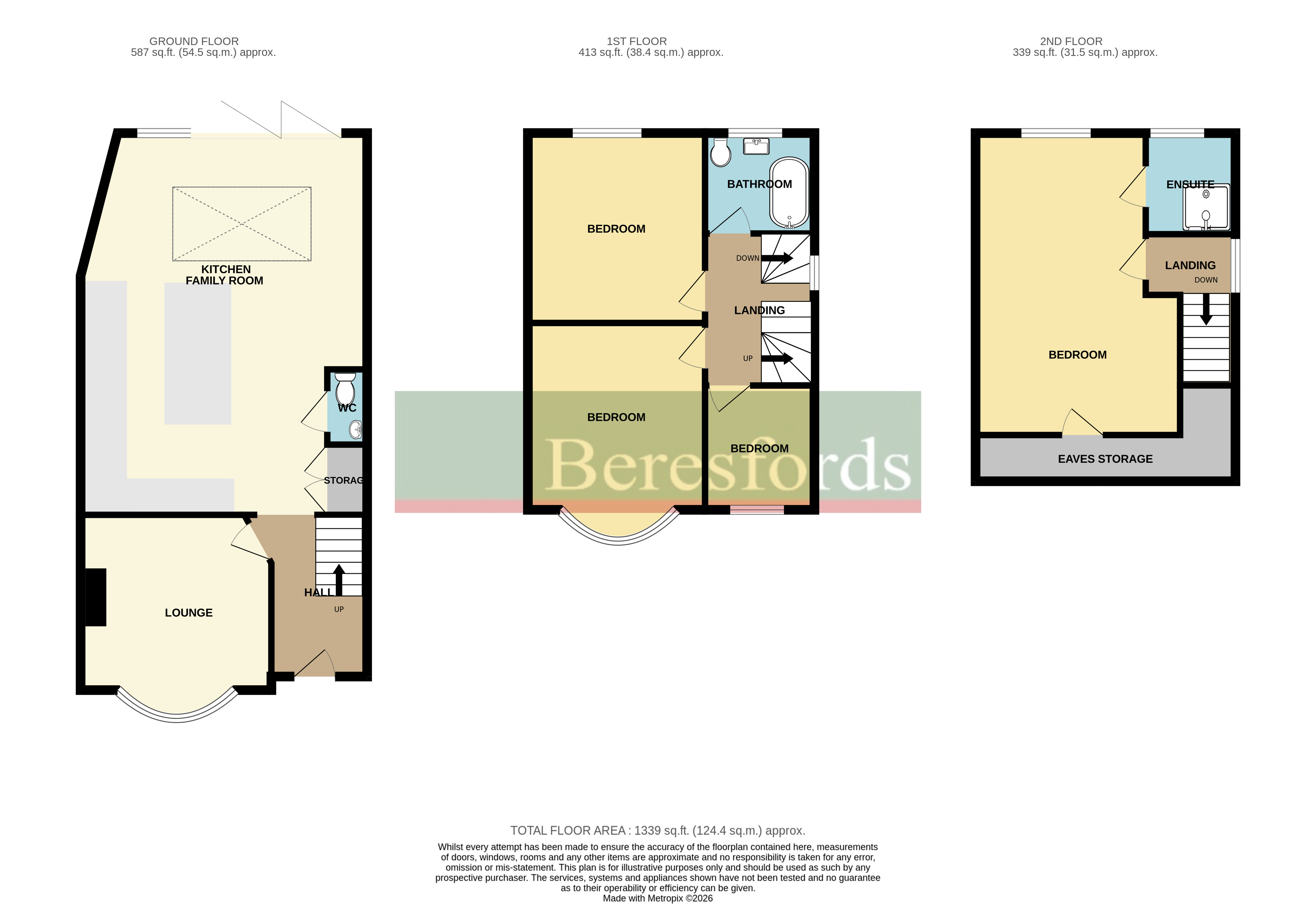 65, Kinfauns Avenue, Essex floorplan