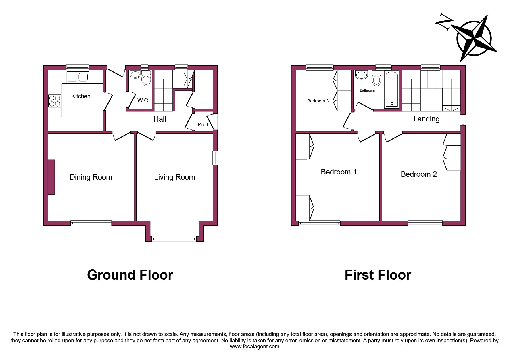12, Barley Cote Grove, Keighley floorplan