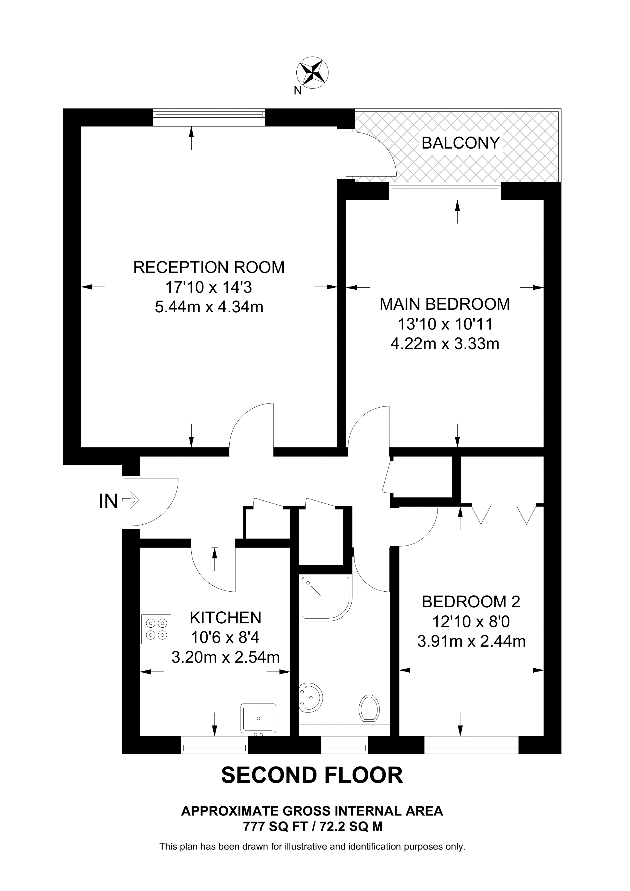 Jordans Close, Boxgrove floorplan
