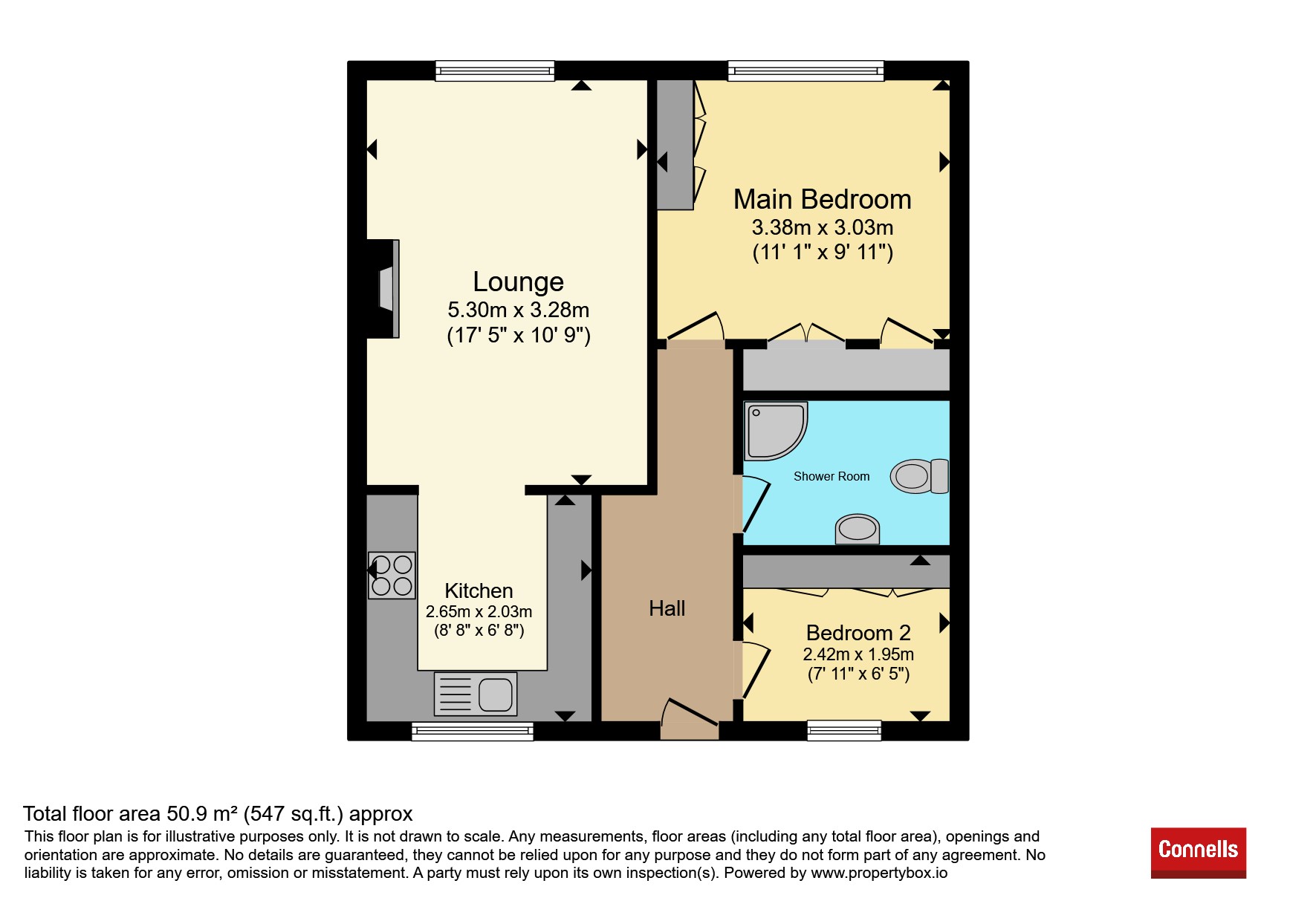 23, Priory Court, Glass House Hill, Stourbridge floorplan