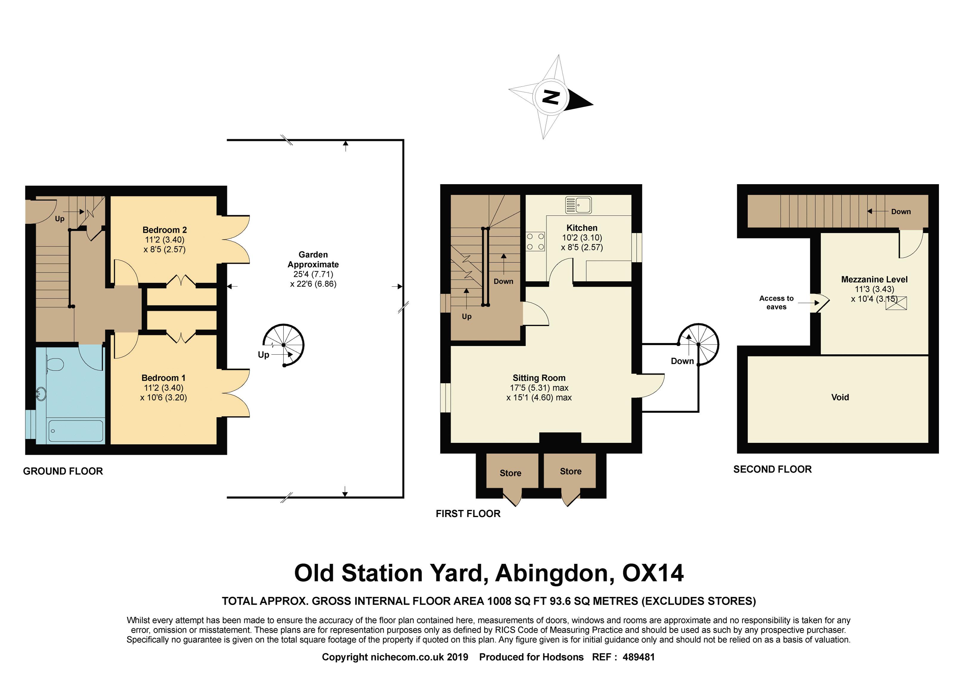 2 Bedrooms End terrace house for sale in Old Station Yard, Abingdon OX14