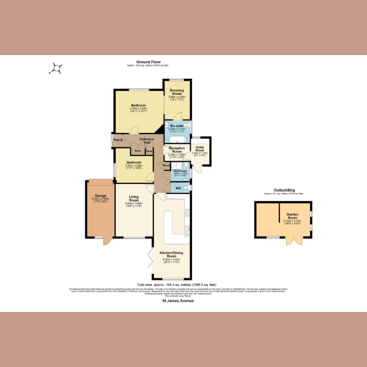 82, St. James Avenue, Southend-on-sea floorplan