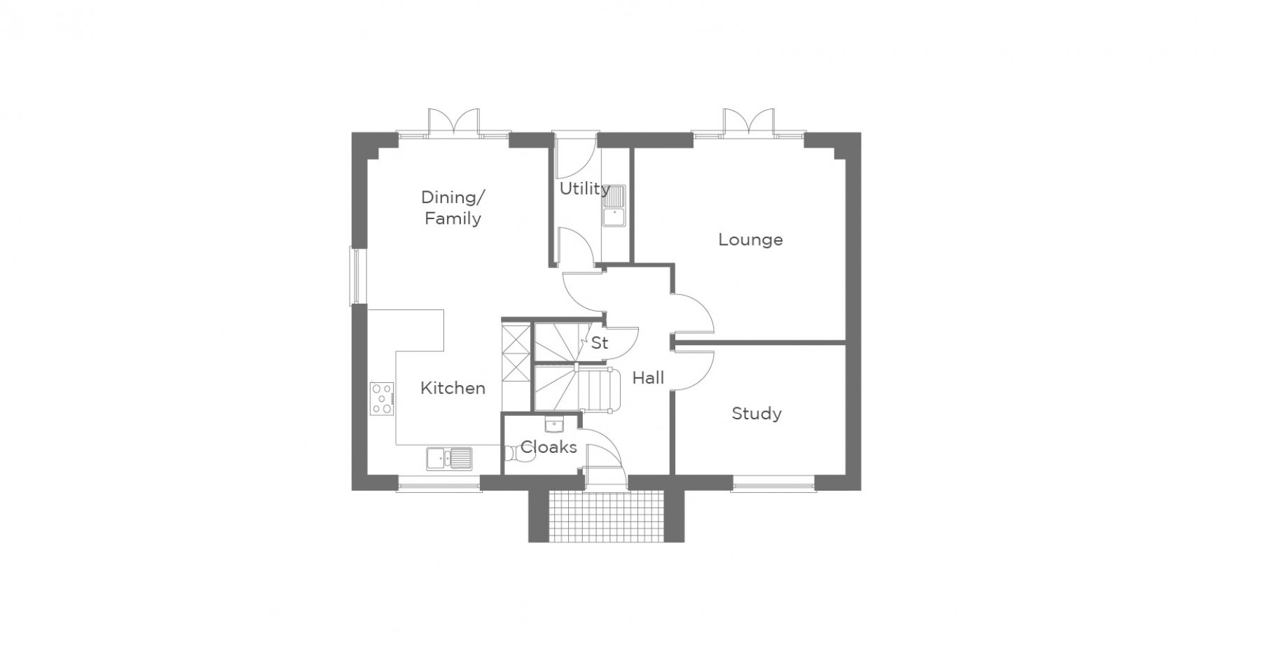 3 Bedrooms Detached house for sale in The Longdon, Walcot Meadow, Walcot Lane, Drakes Broughton, Worcestershire WR10